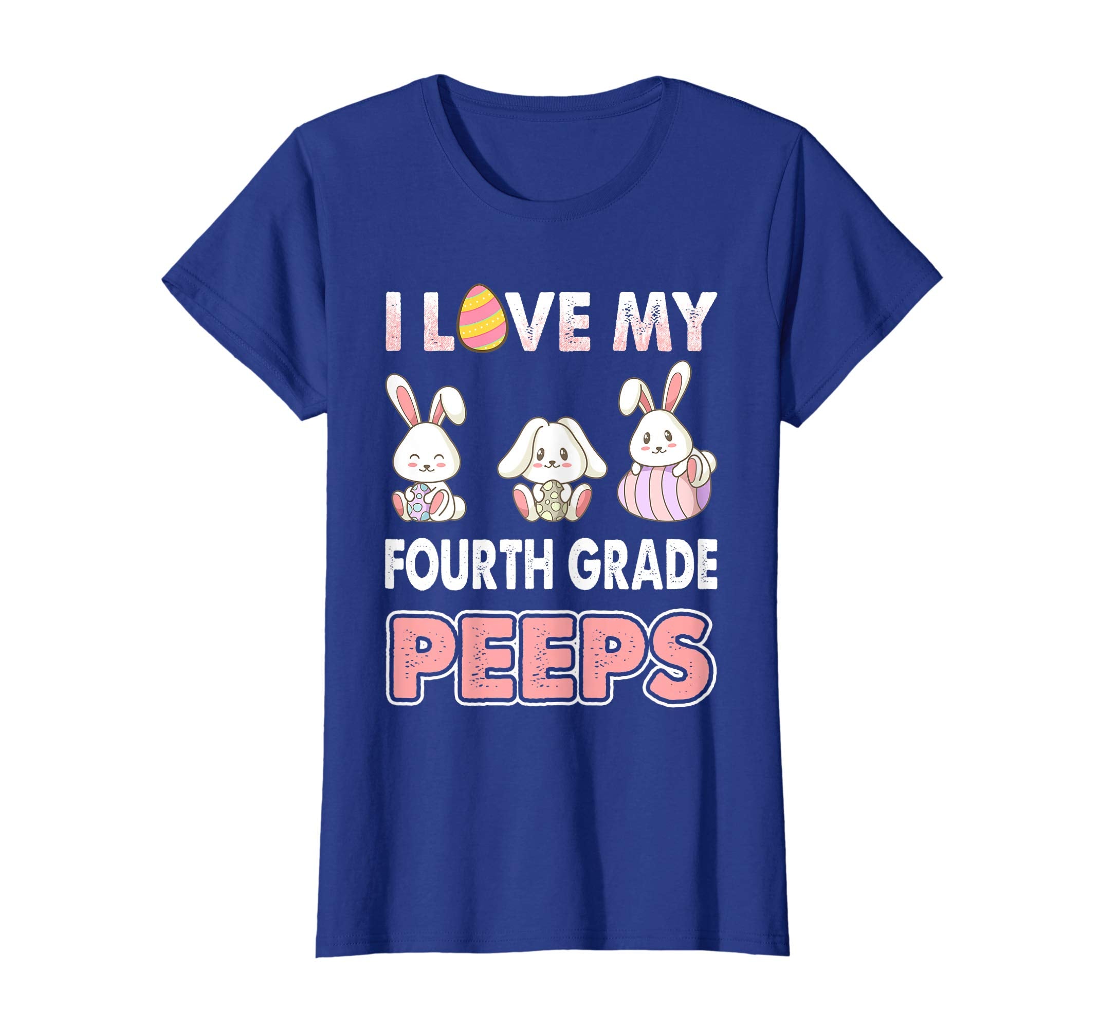 I Love My Fourth Grade Peeps Easter Day T-Shirt