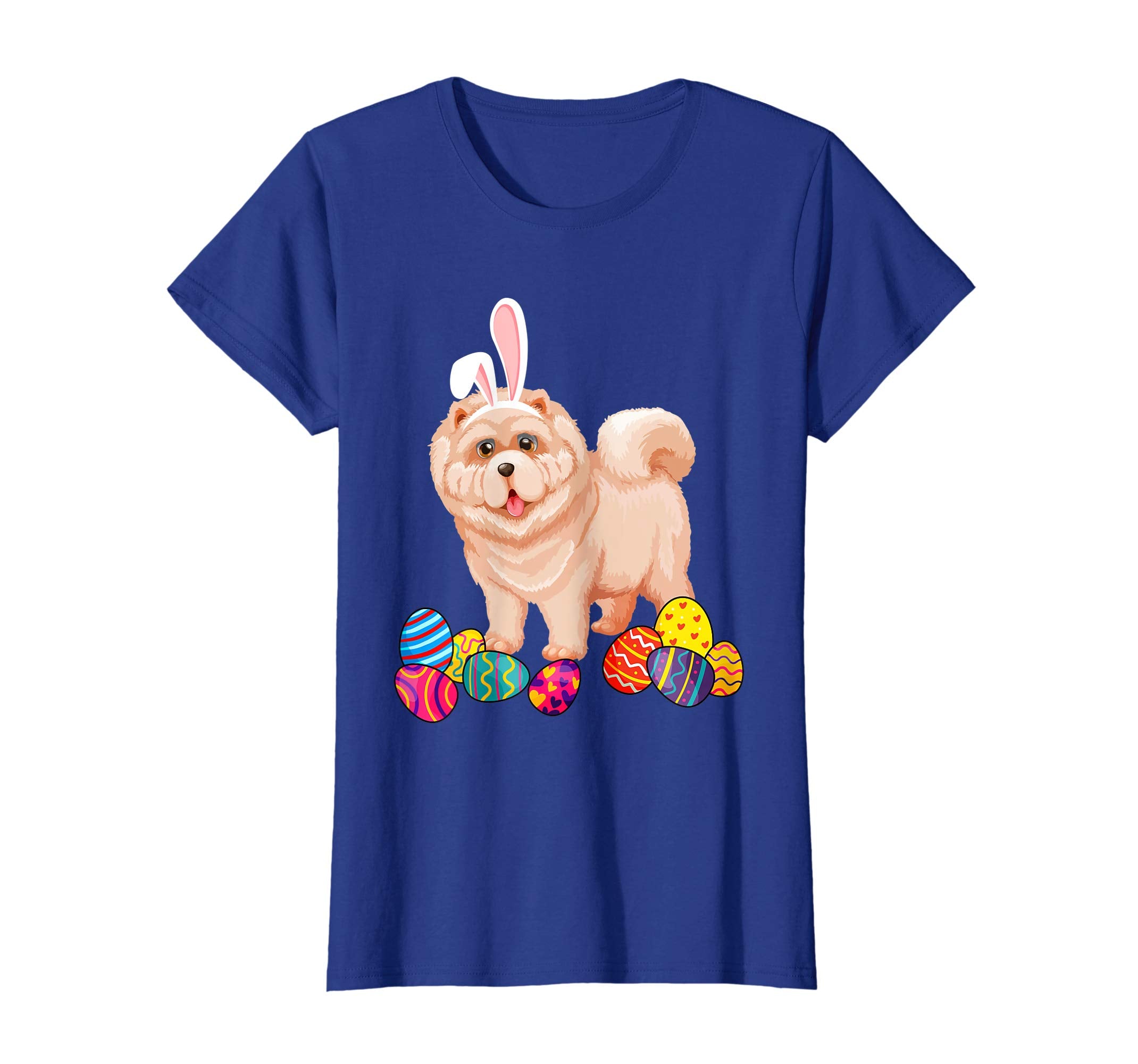 Chow Chow Bunny Ear With Egg Easter Easter Day Shirt