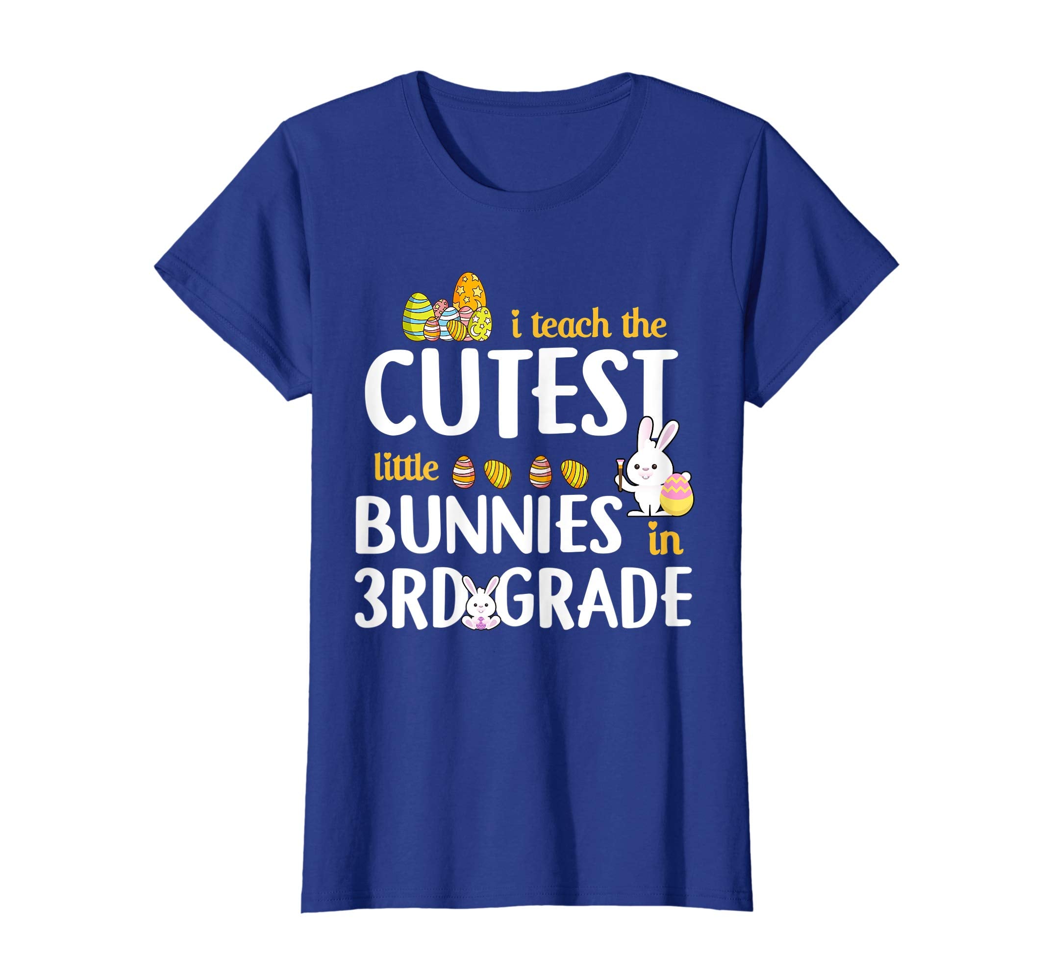 Easter 3rd Grade Teacher Shirt Gift Easter Shirts For Women