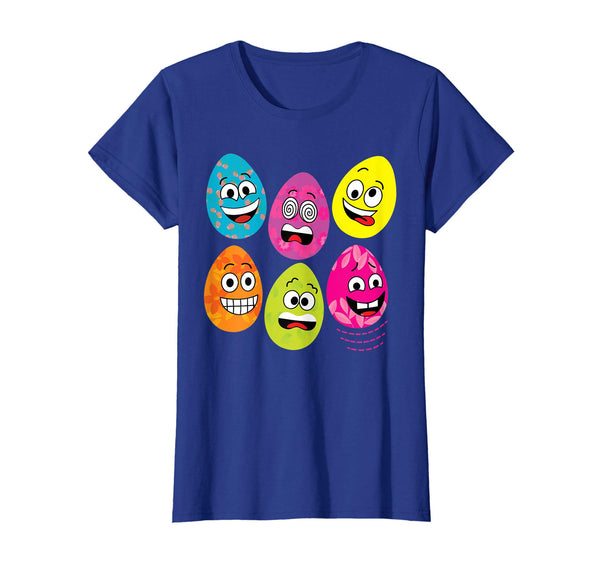 Cool Easter Eggs Emotion Faces Happy Easter Day Love Shirt
