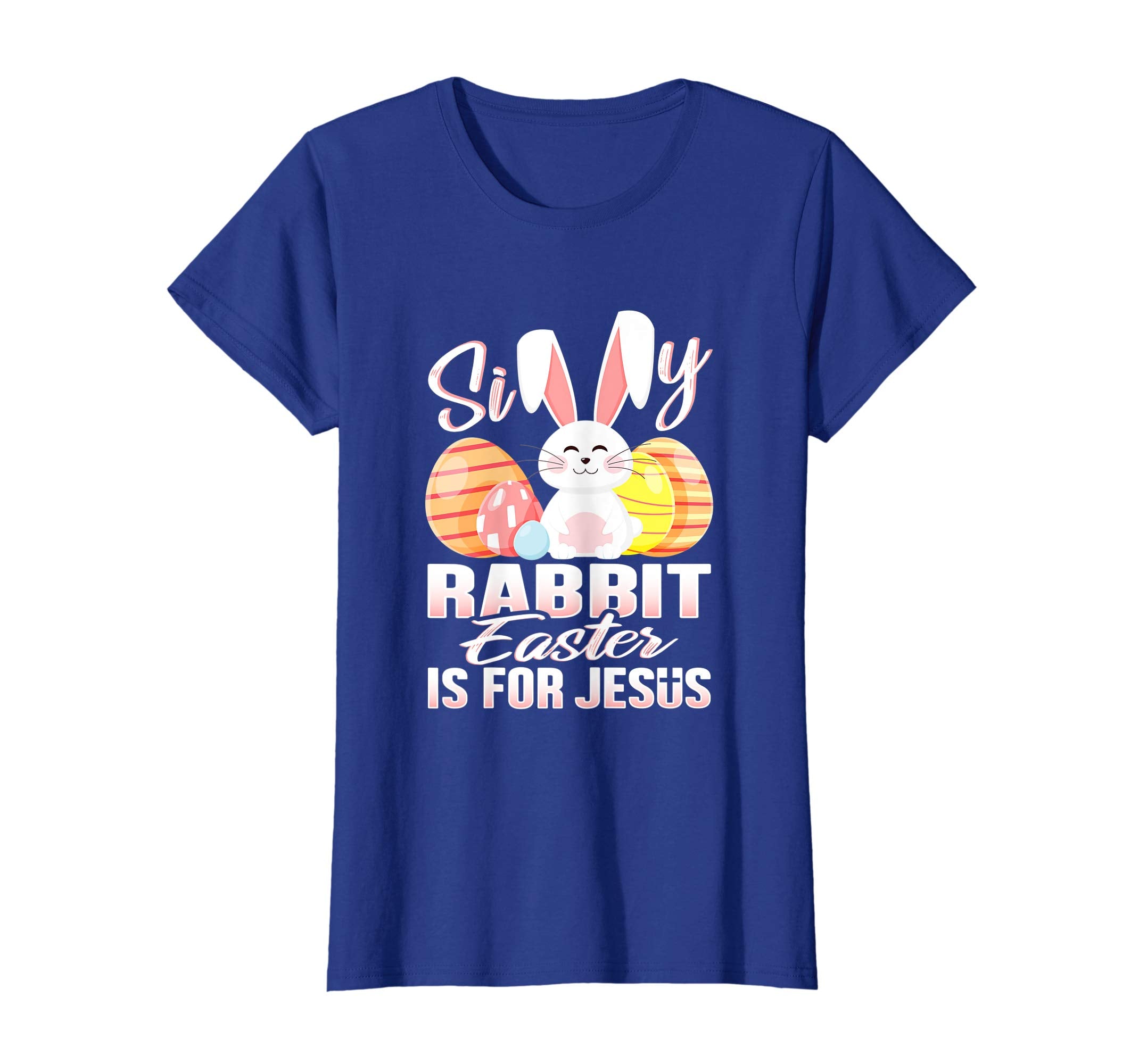 Silly Rabbit Easter Is For Jesus Shirt Christian Bunny Kids