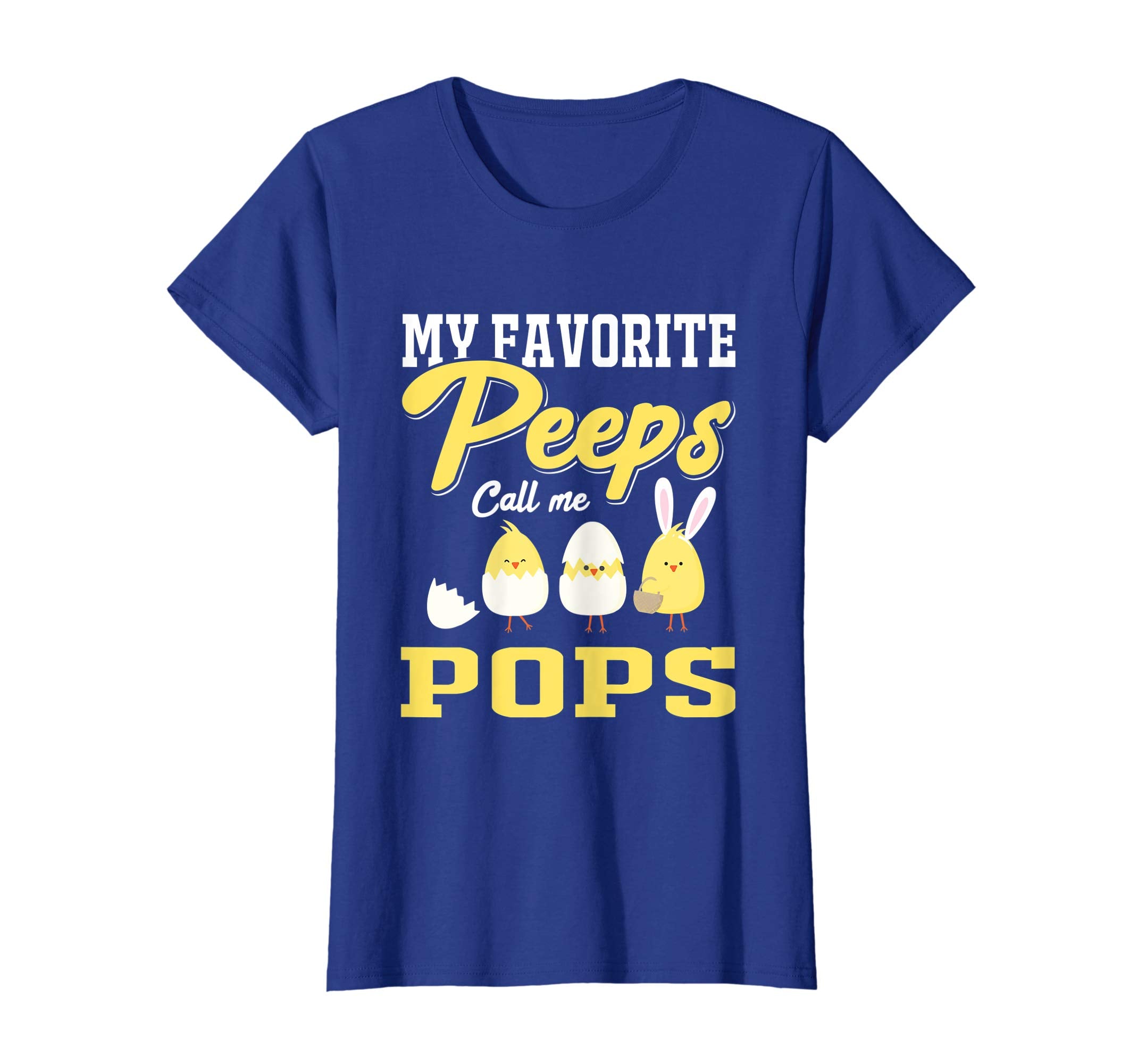 My Favorite Peeps Call Me Pops Happy Easter T-Shirt