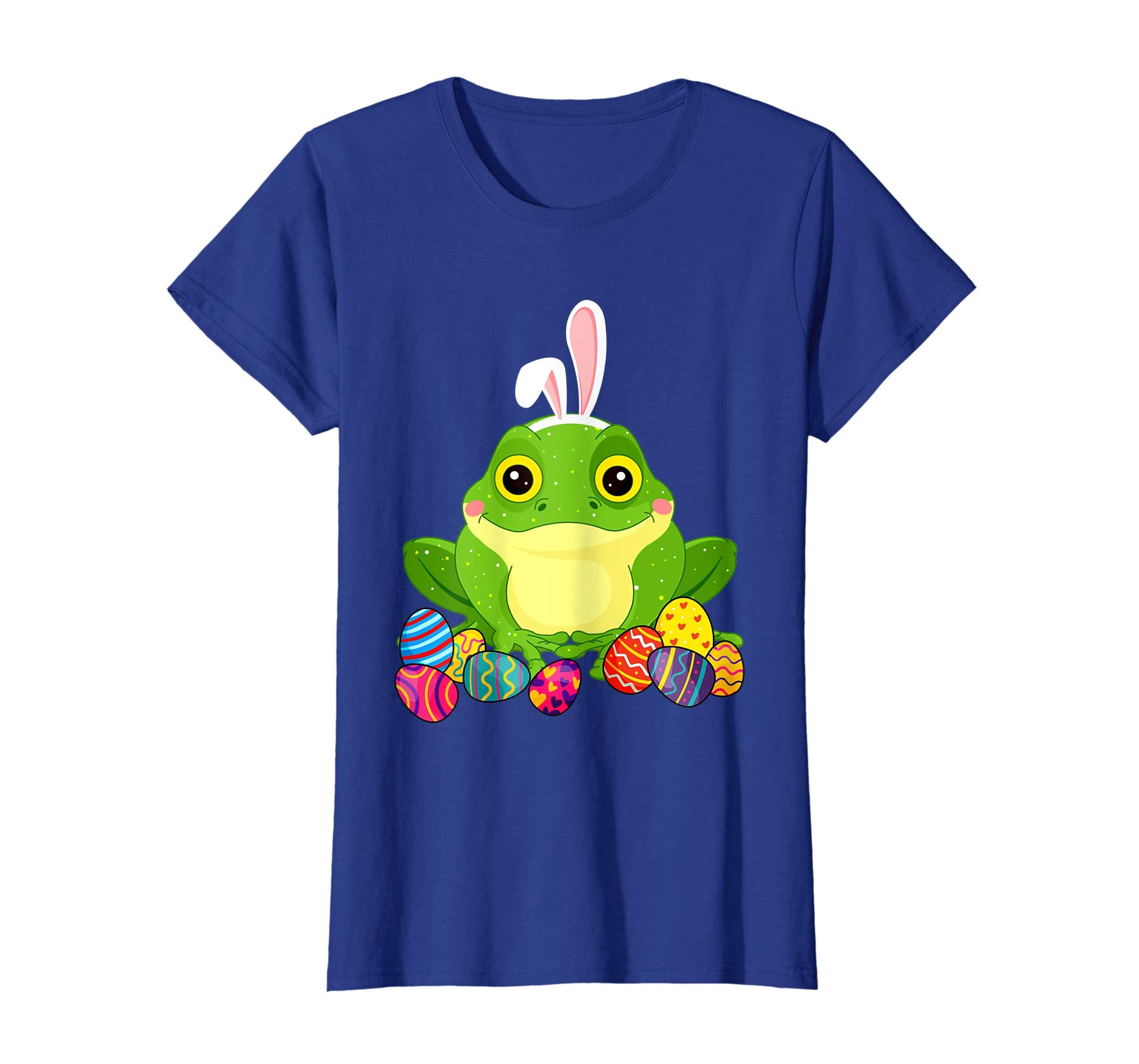 Frog Bunny Ear With Egg Easter Easter Day Shirt
