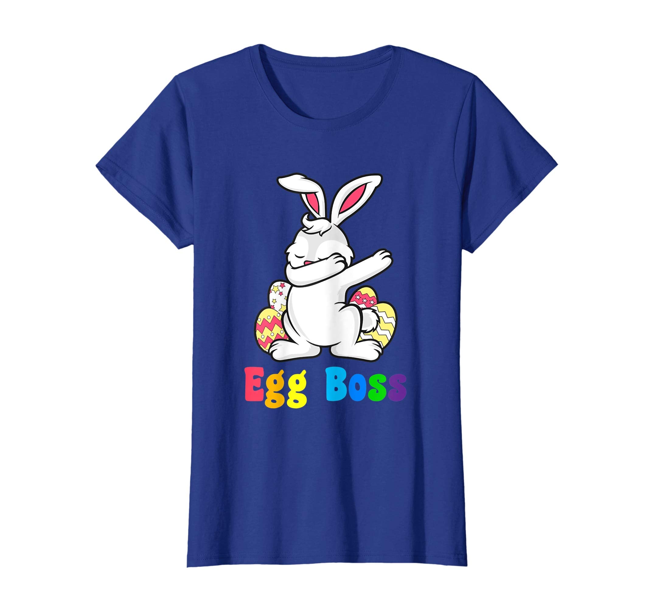 Egg Boss Hunt Dabbing Bunny Easter T Shirt For Kids 2019