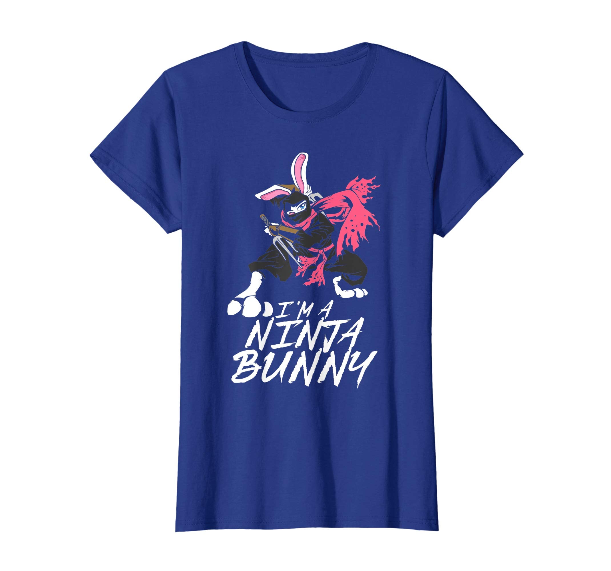 Im a Ninja Bunny Easter Sunday Egg Hunt Hiding T Shirt Girl
