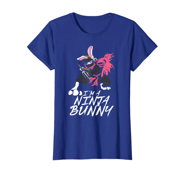 Im a Ninja Bunny Easter Sunday Egg Hunt Hiding T Shirt Girl