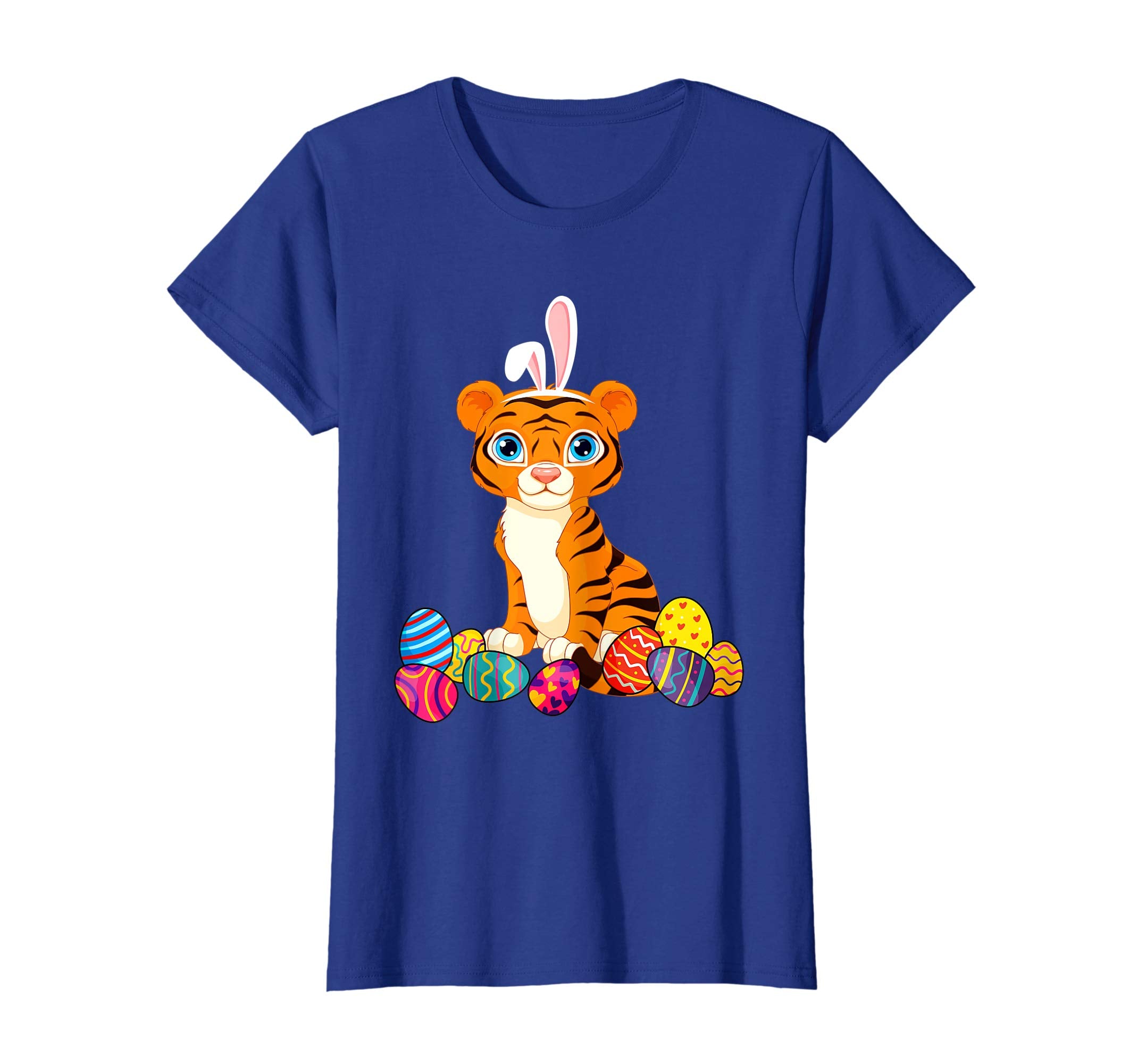 Tiger Bunny Ear With Egg Easter Easter Day Shirt