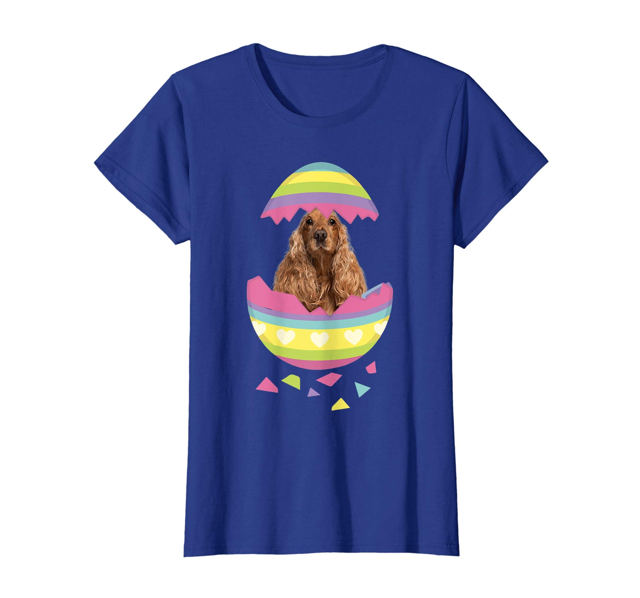 Cocker Spaniel Easter Egg T-Shirt Dog Lover