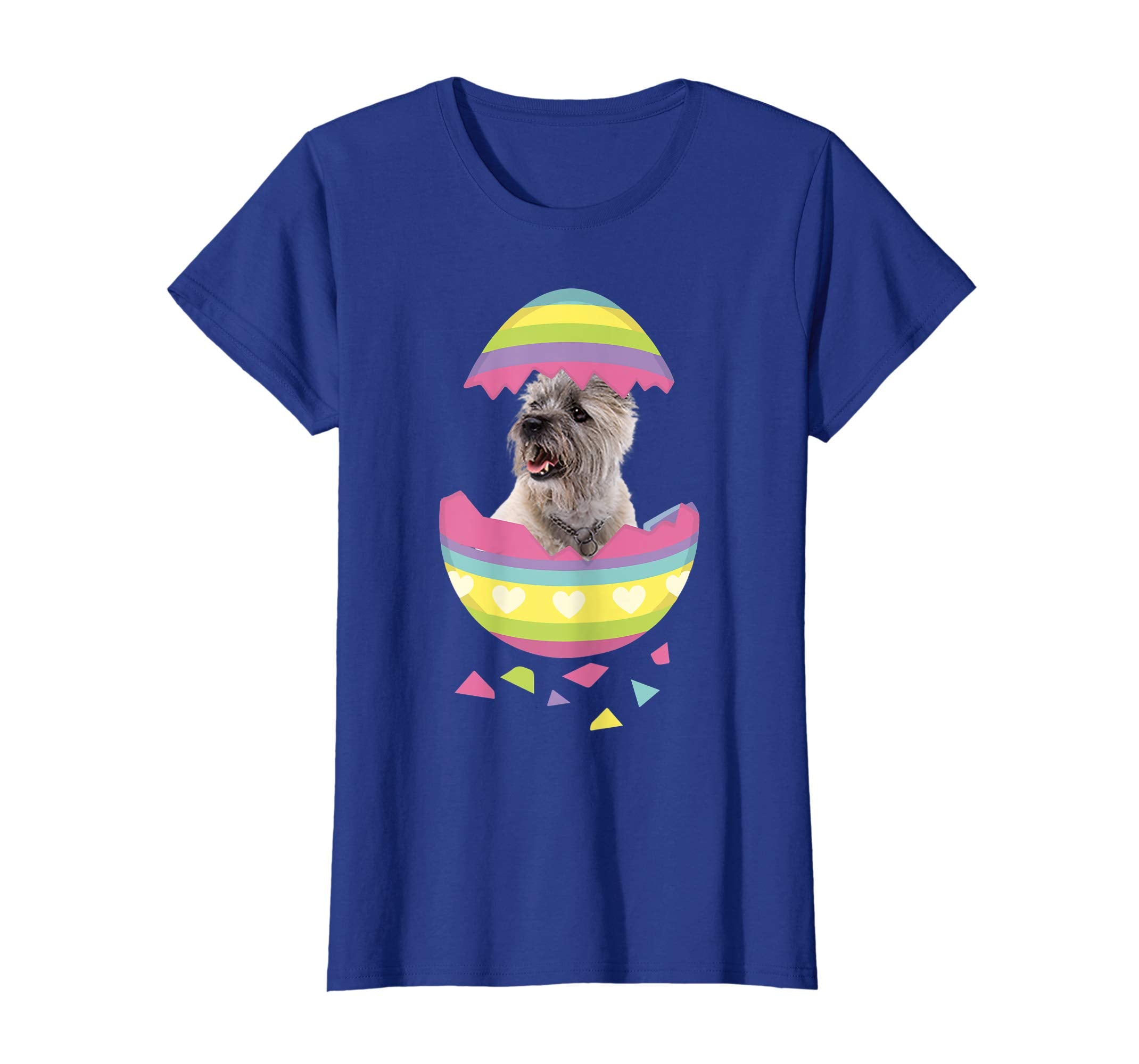 Cairn Terrier Easter Egg T-Shirt Dog Lover