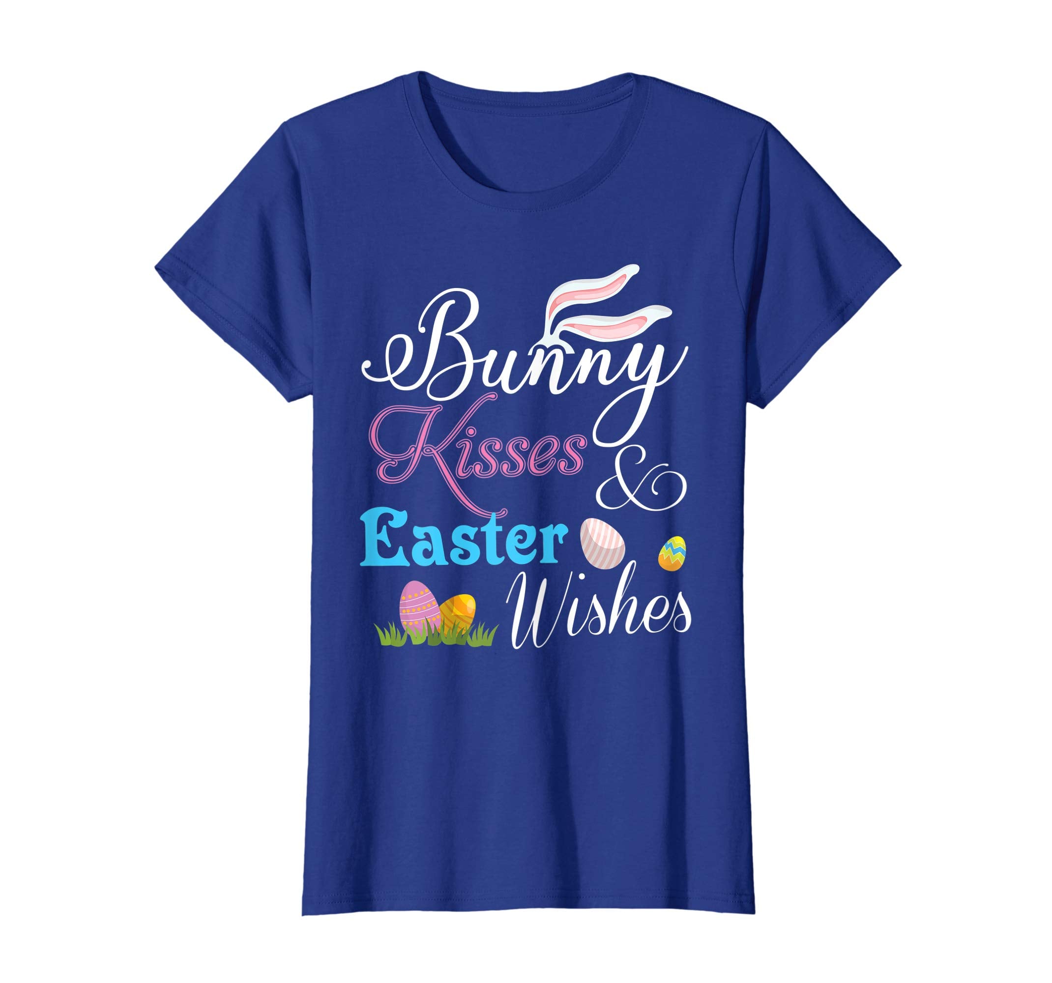 Bunny Kisses And Easter Wishes Easter Day T-Shirt Egg Hunt