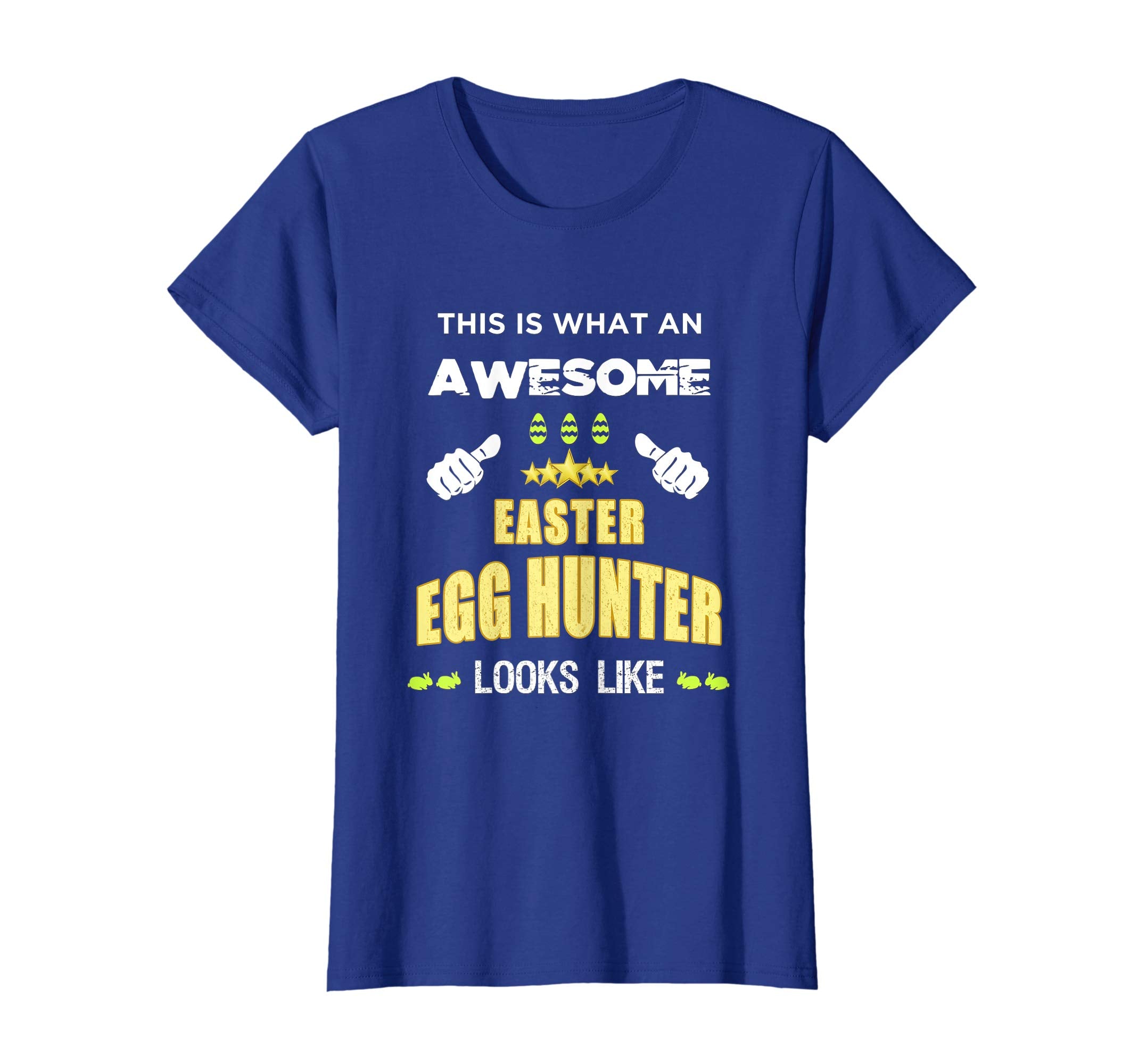 Awesome Egg Hunter Funny Easter Gift T-Shirt Boys Girls