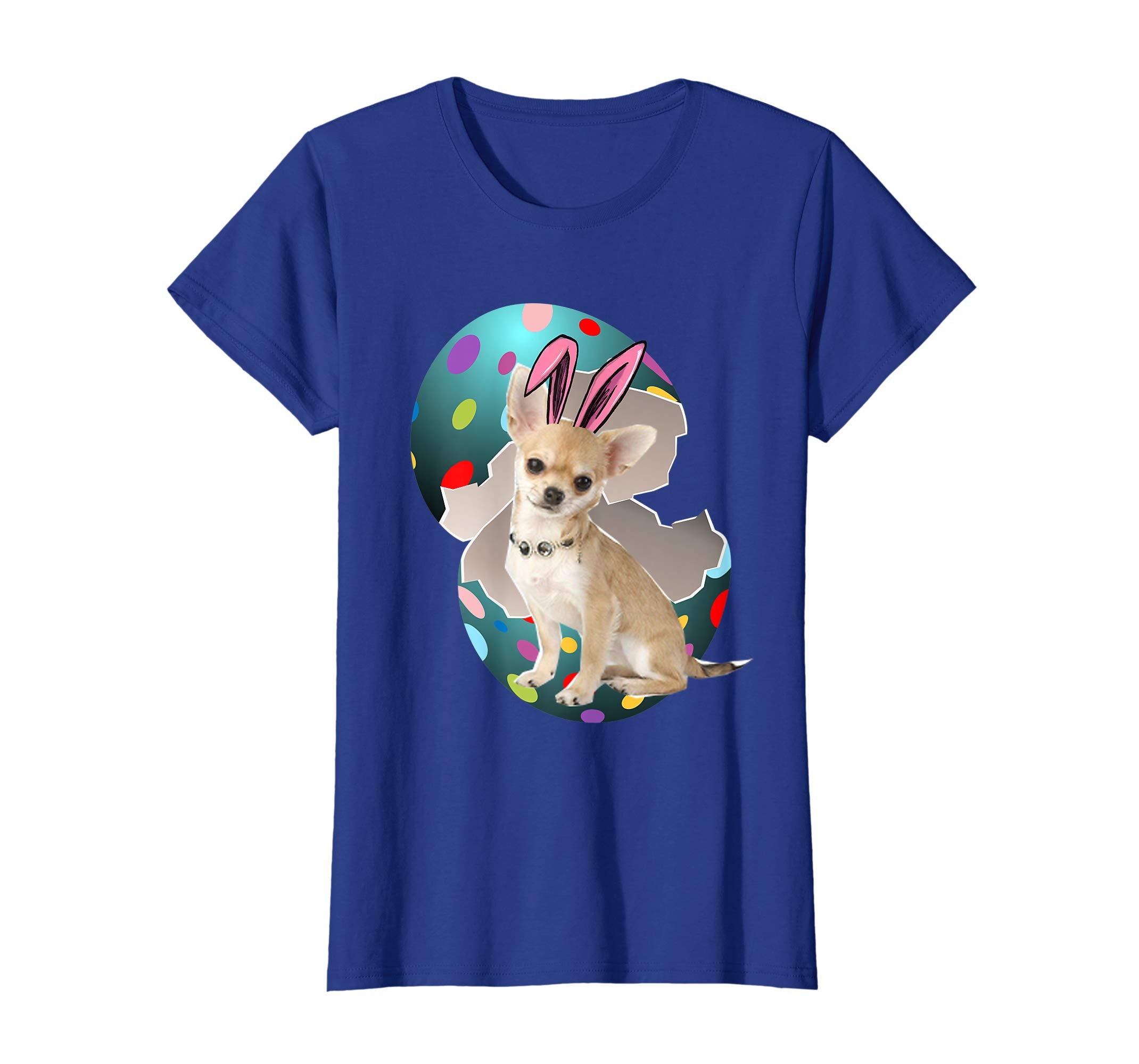 Chihuahua Dad Mom Easter Day Gift T shirt