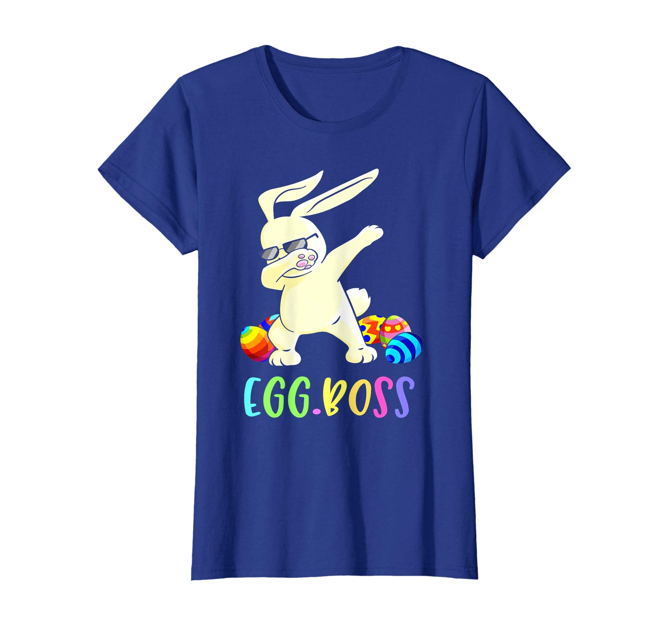 Dabbing Egg Boss Easter Bunny T-Shirt Easter Shirt