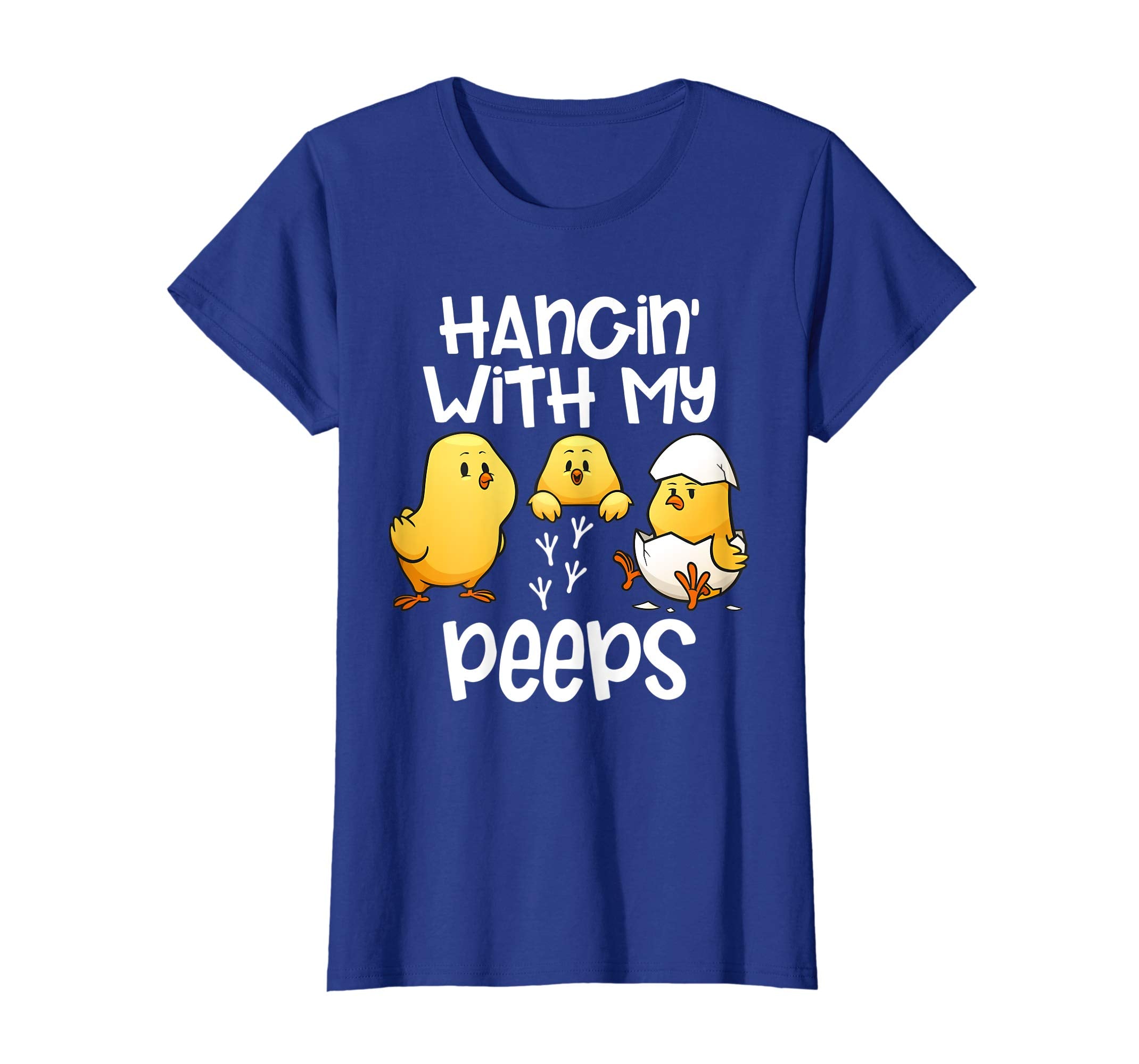 Hanging With My Peeps Happy Easter Kids Boys Girls T Shirt