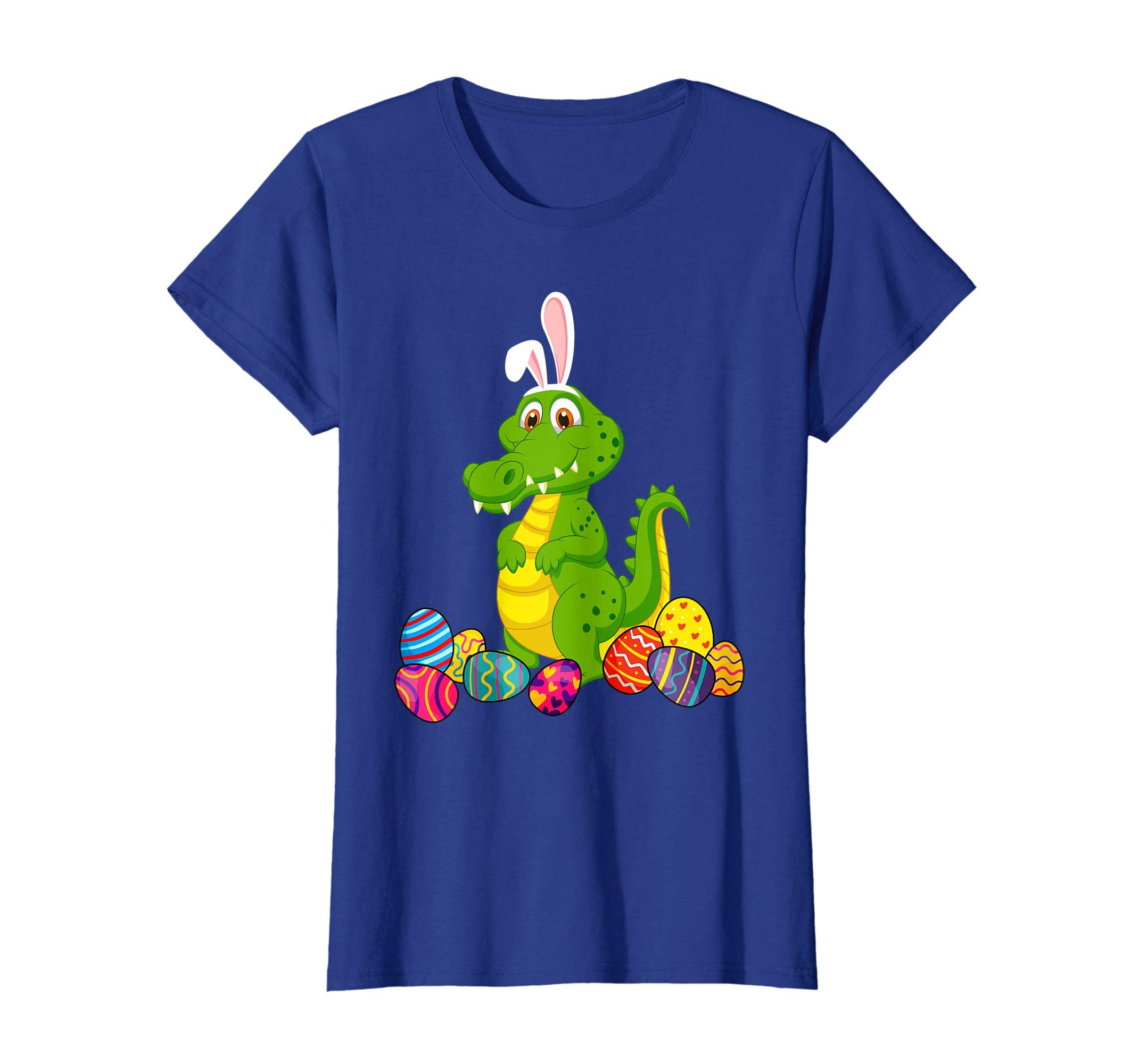 Crocodile Bunny Ear With Egg Easter Easter Day Shirt