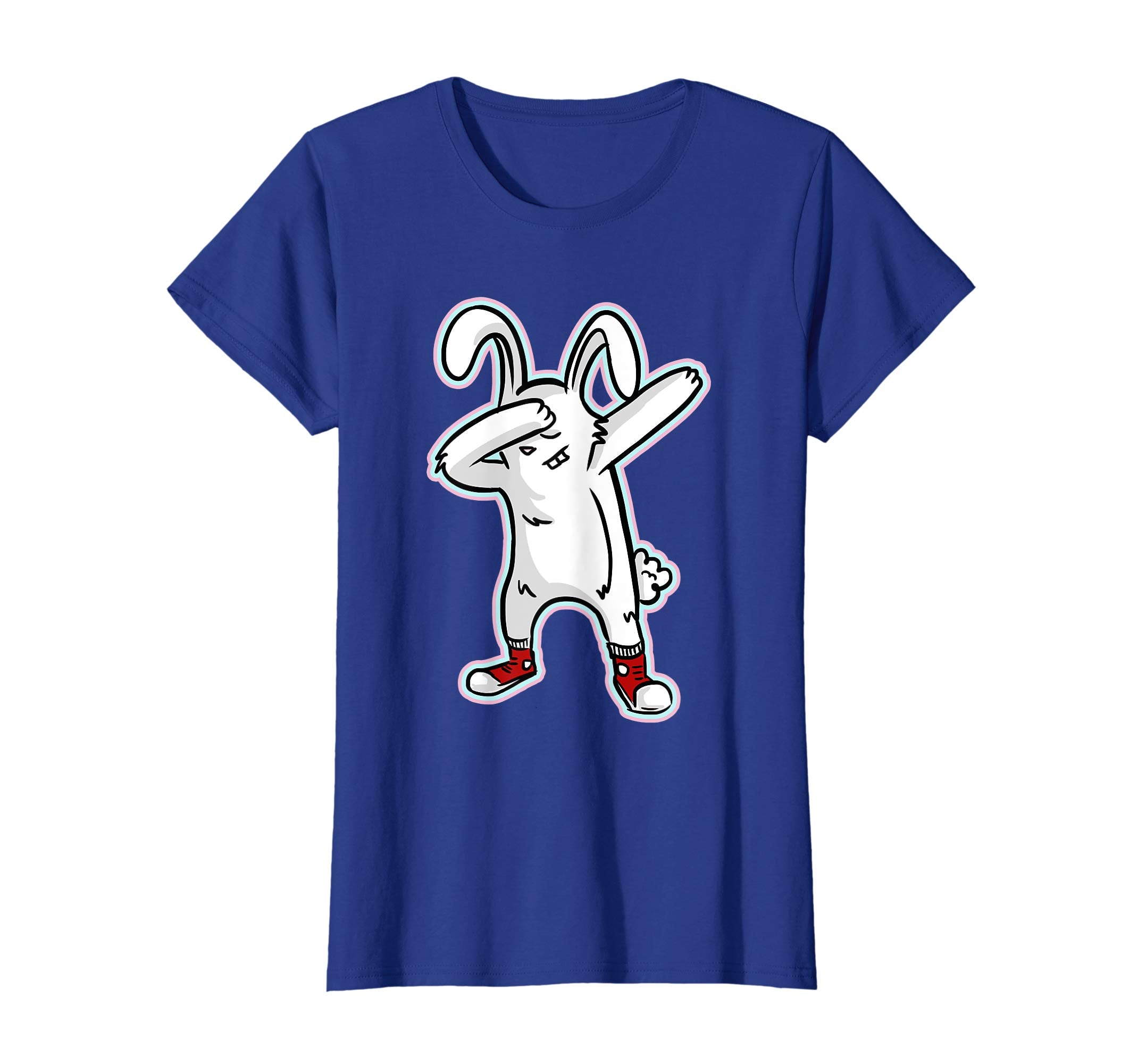 Easter Shirt For Boys Girls Cool Dabbing Rabbit