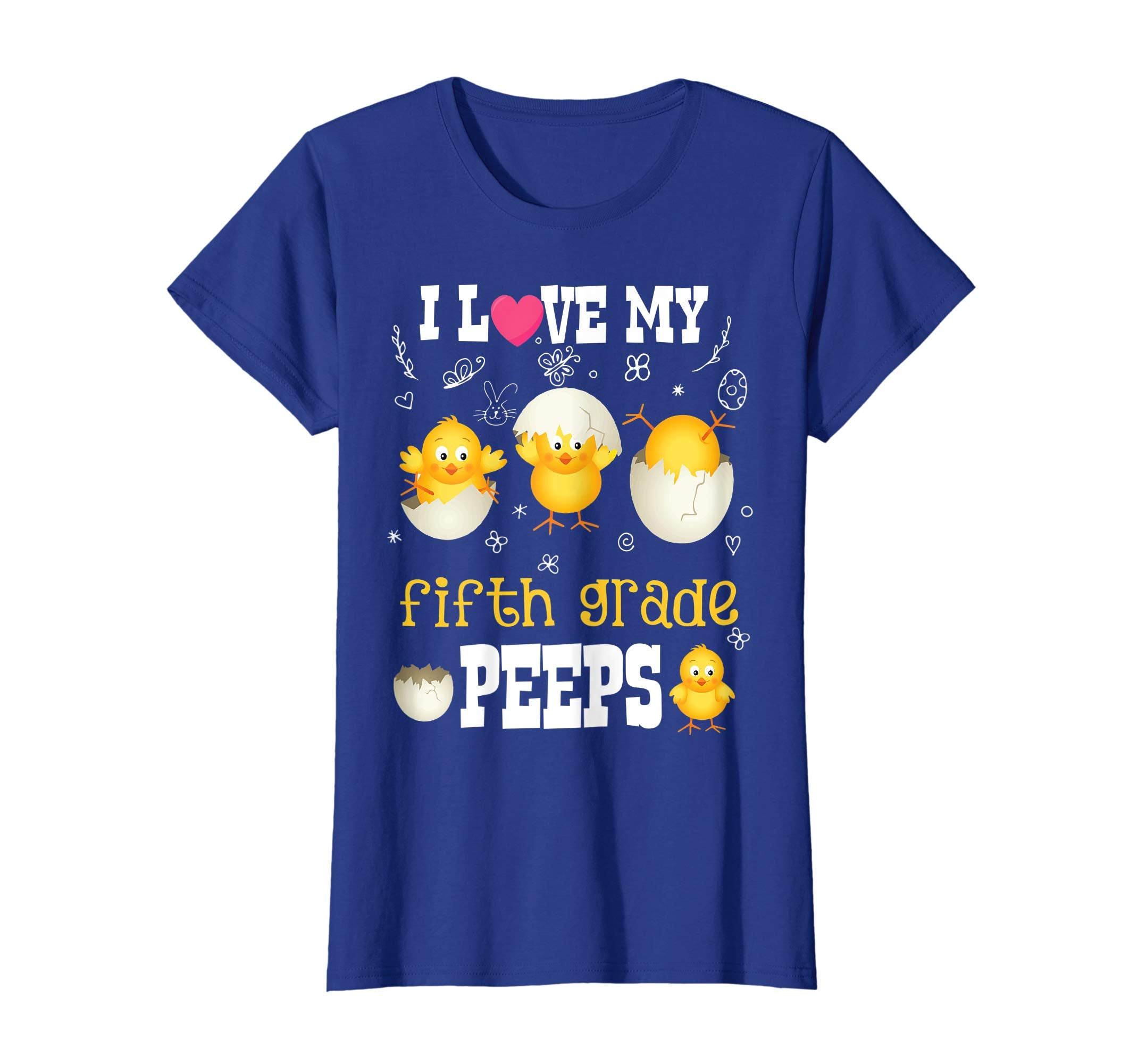I Love MyFifth Grade Peeps Easter Bunny T-Shirt