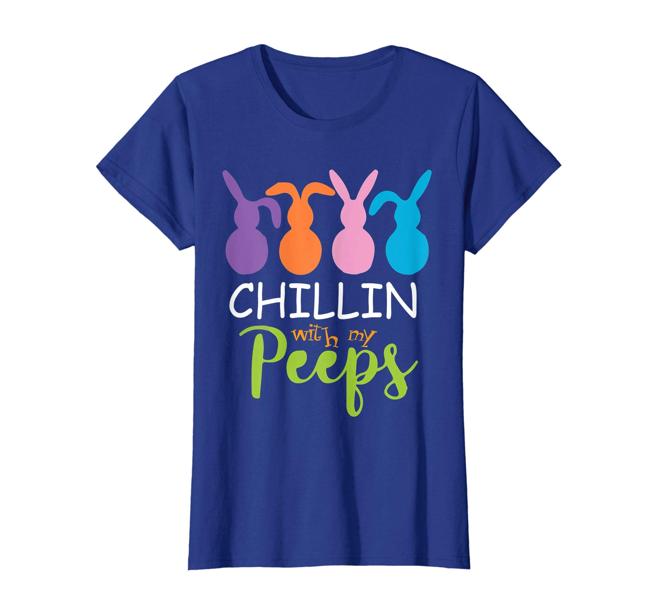 Chillin' With My Peeps Easter Bunny T-Shirt