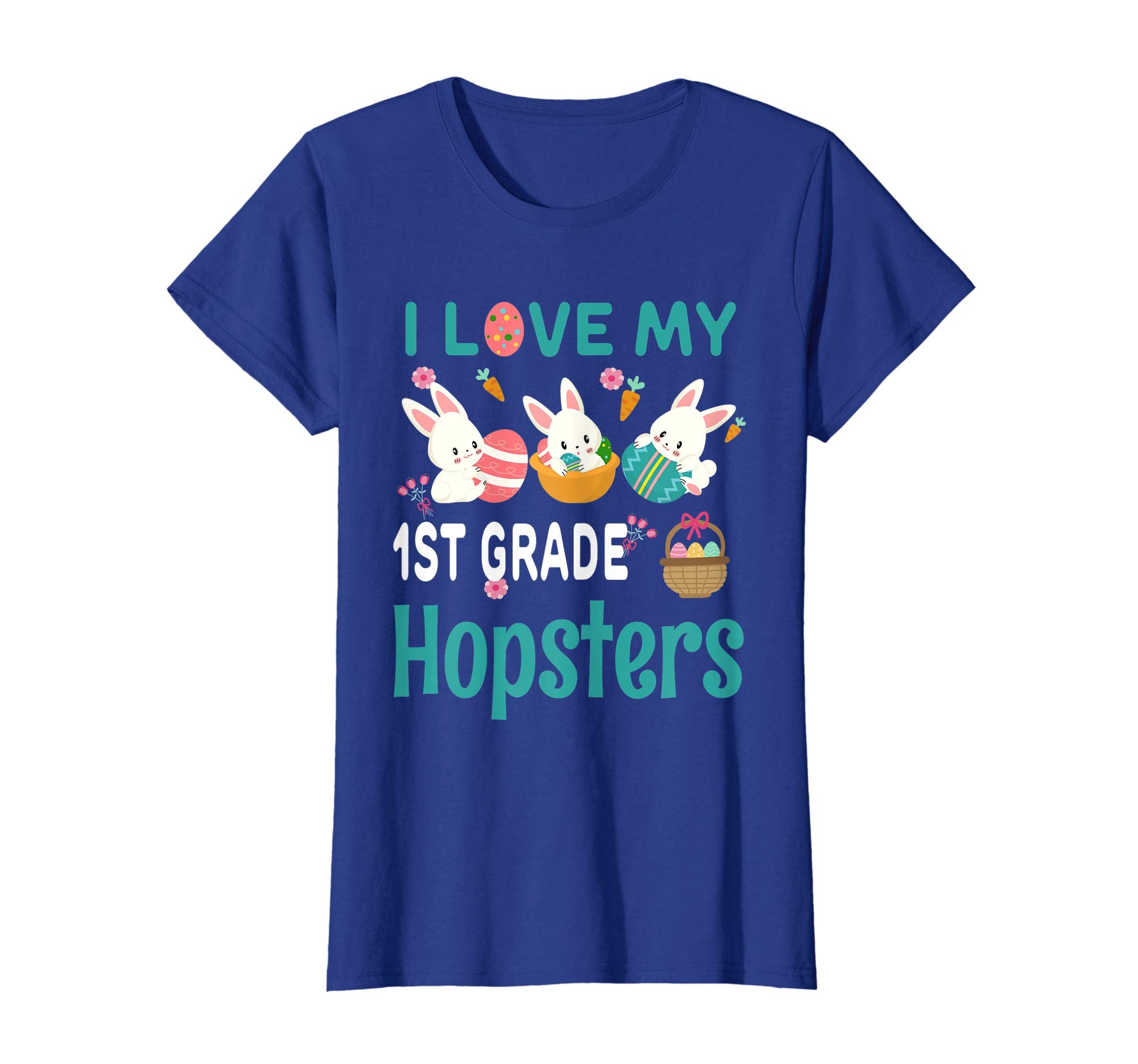 Easter 1st Grade Teacher Shirt Gift Easter Shirts For Women