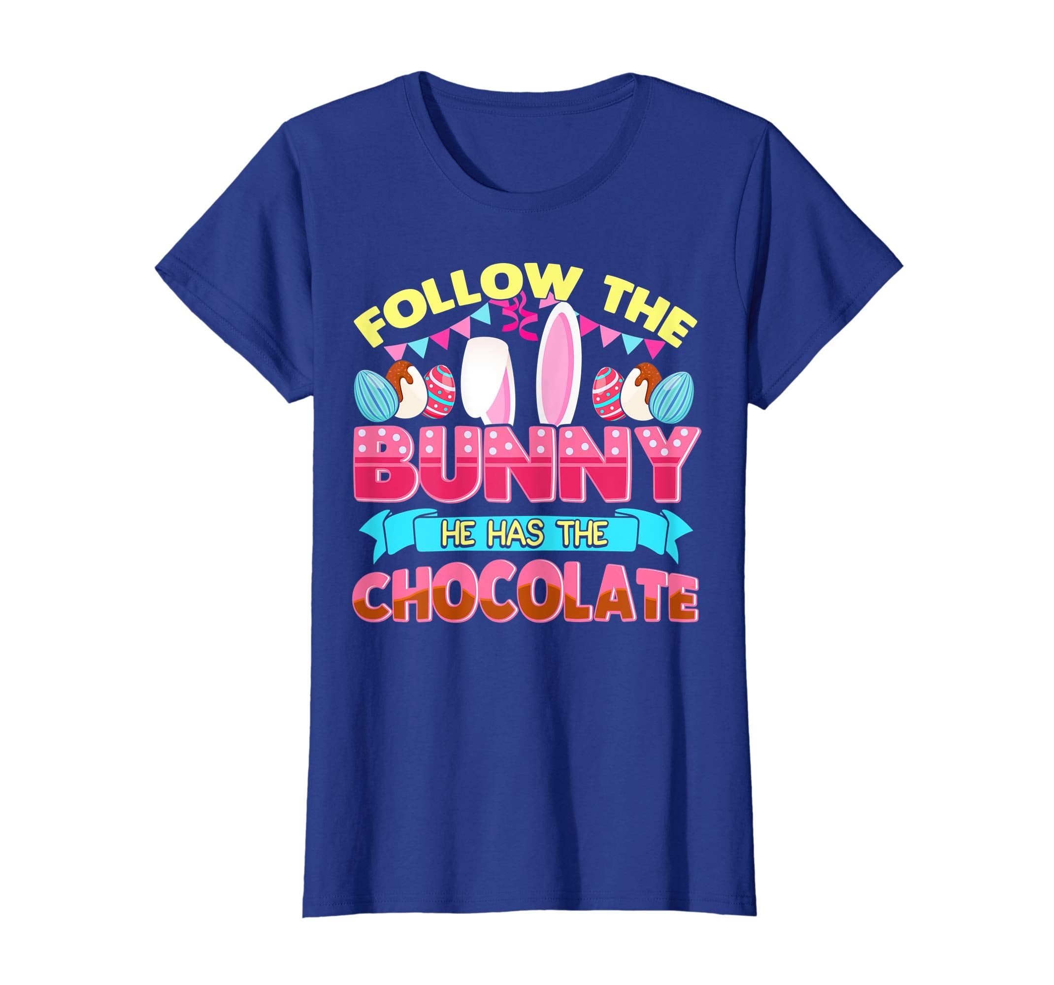 Cute Chocolate Easter Egg Hunt T Shirt Bunny Sweet Candies
