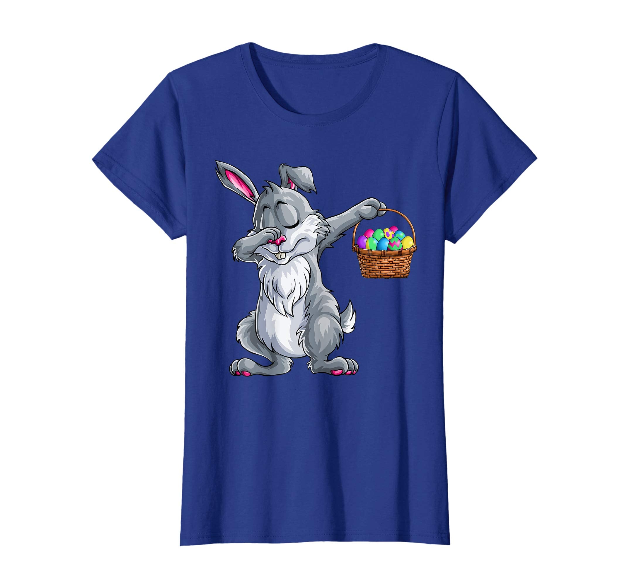Dabbing Easter Bunny T Shirt Men Women Kids Basket Eggs Gift
