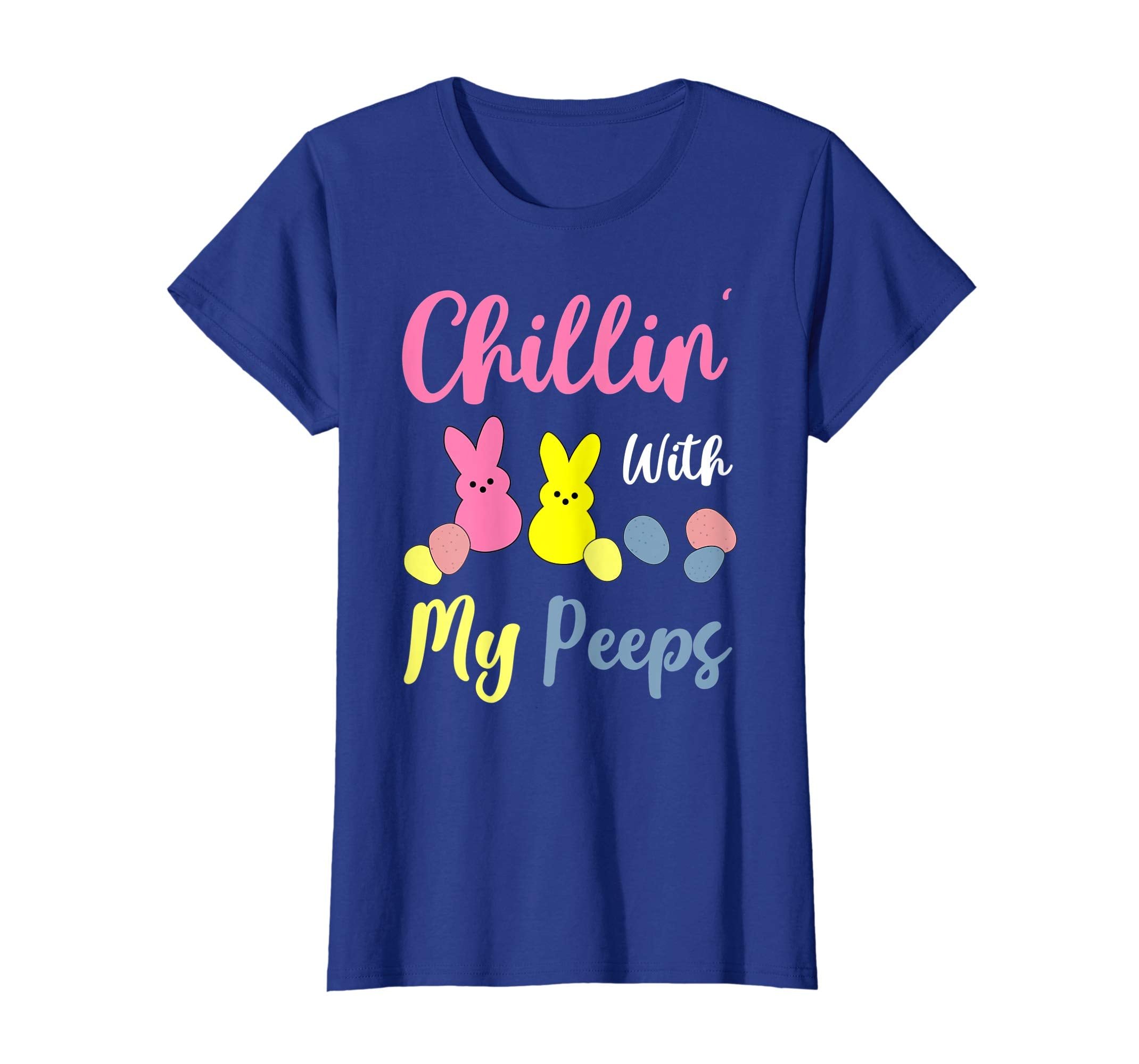 Chillin' With My Peeps Easter Bunny T-Shirt