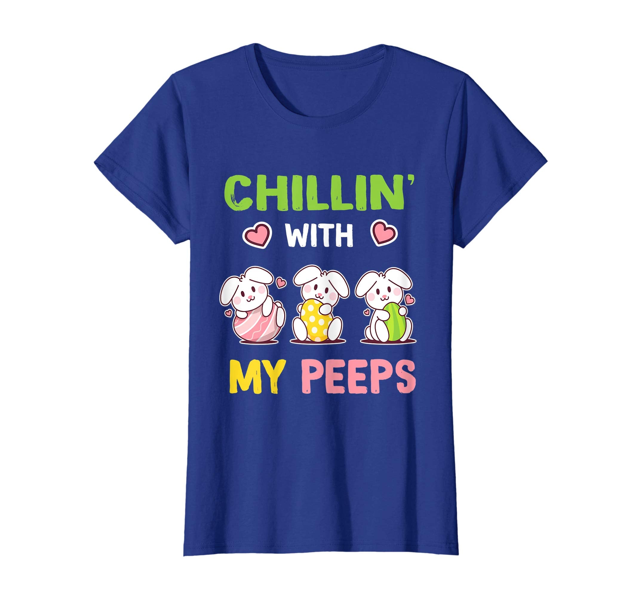 Chillin' With My Peeps Easter Bunny T-Shirt
