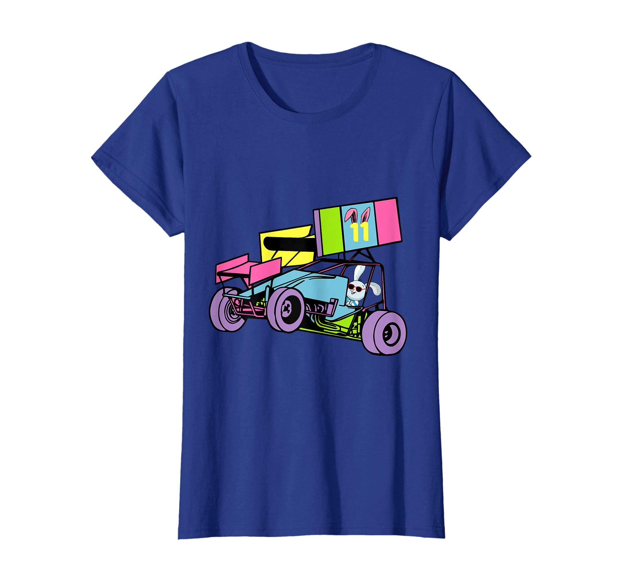 Easter Shirt Toddler Boys Girls Sprint Car Racing Gift Bunny