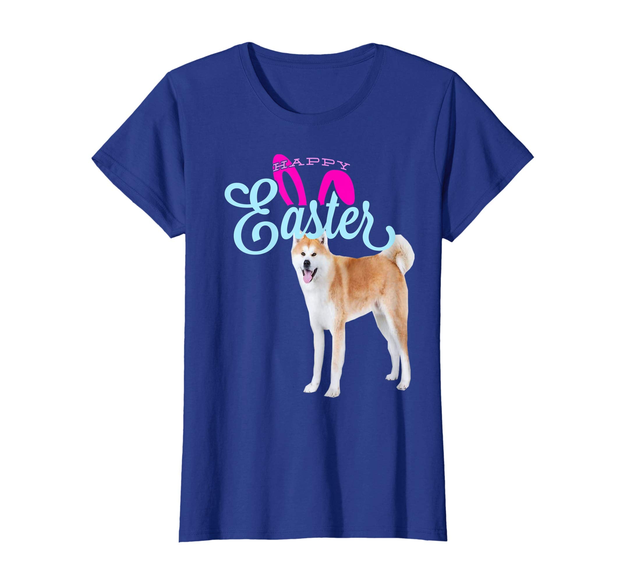 Easter Bunny Akita Tshirt Dog Men Women Gift Easter Day