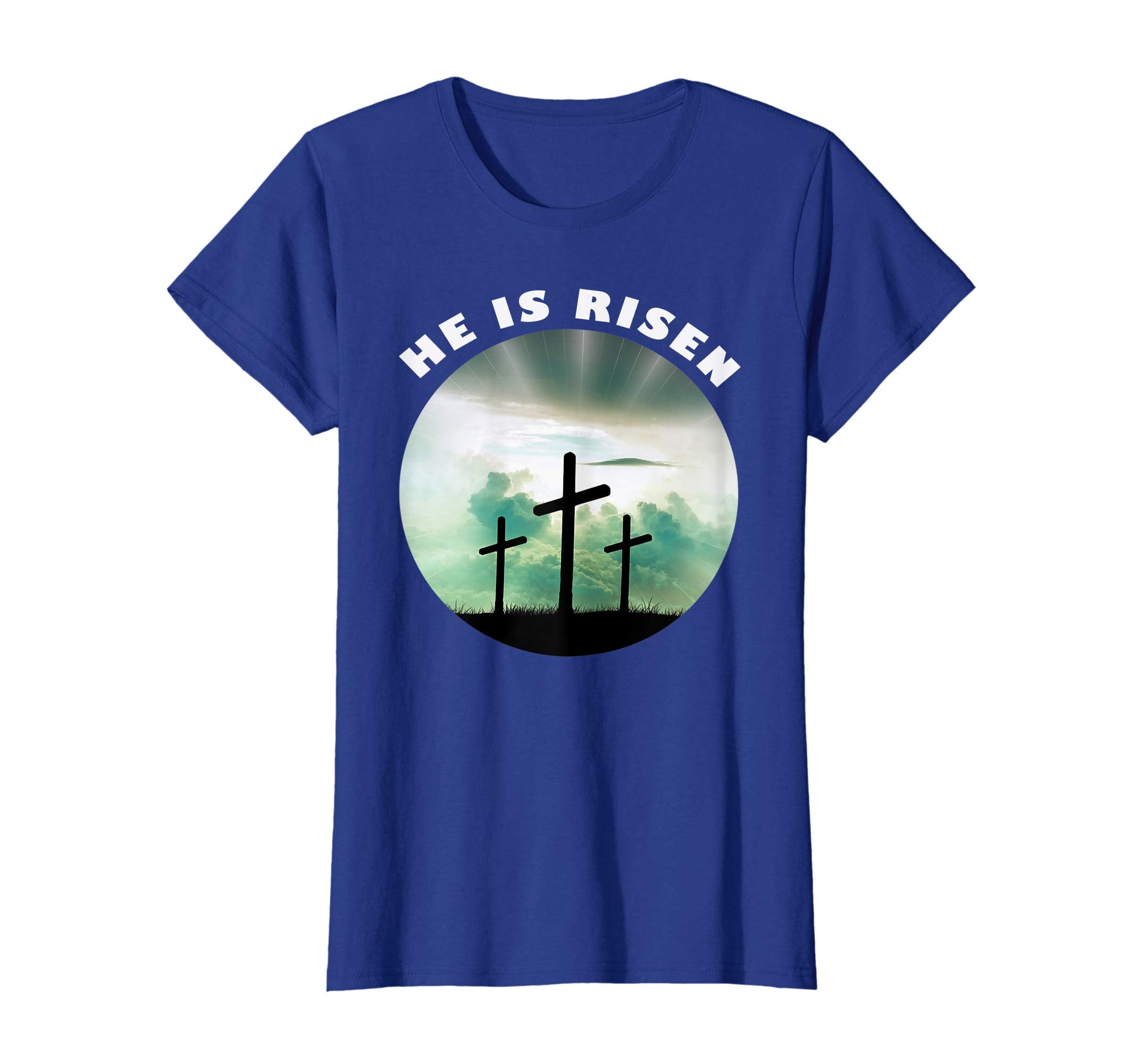 He is Risen Inspirational Cross Easter Jesus Worship Shirt