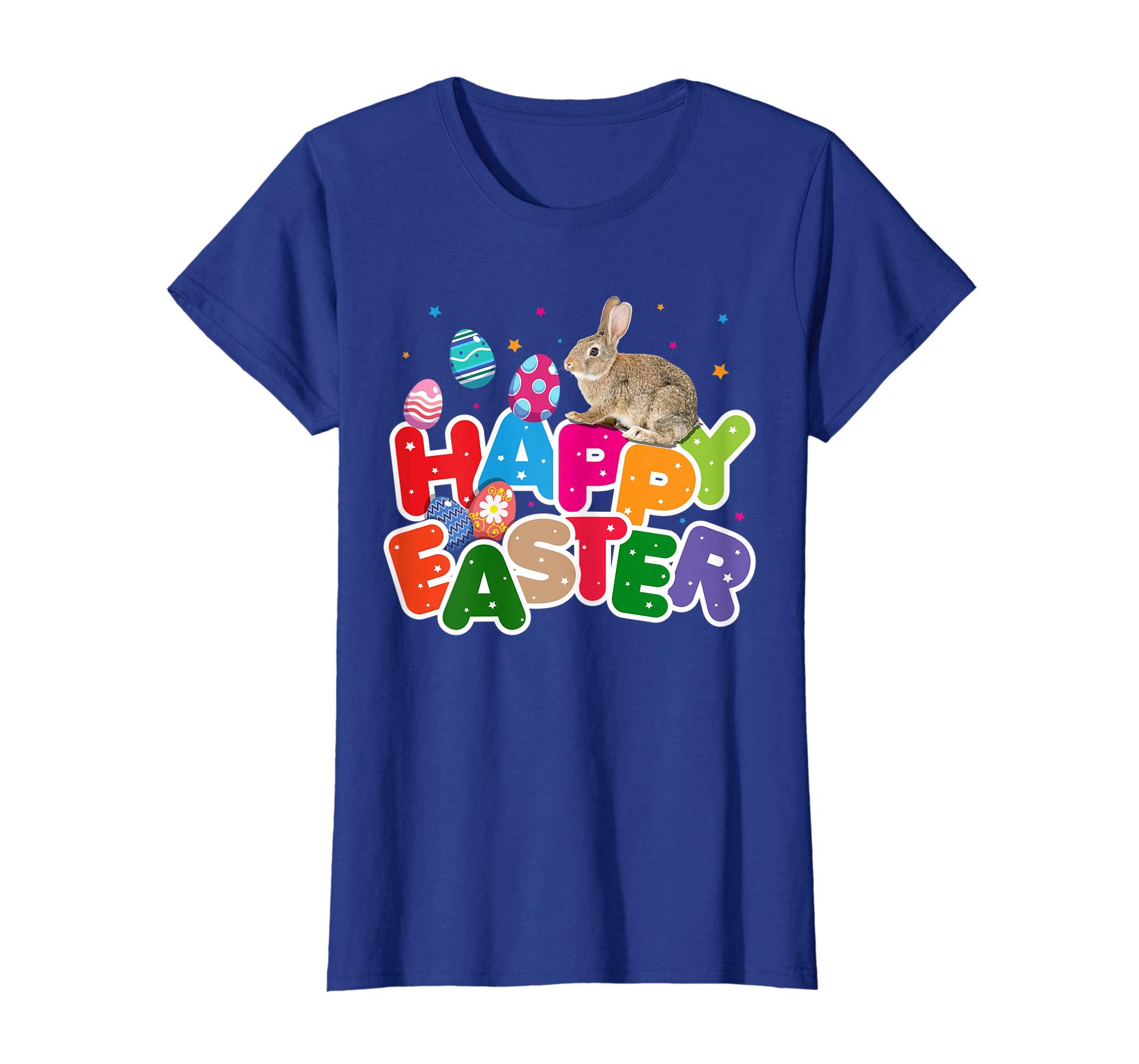 Cute Bunny Happy Easter Shirt - Easter Eggs Kids Gift