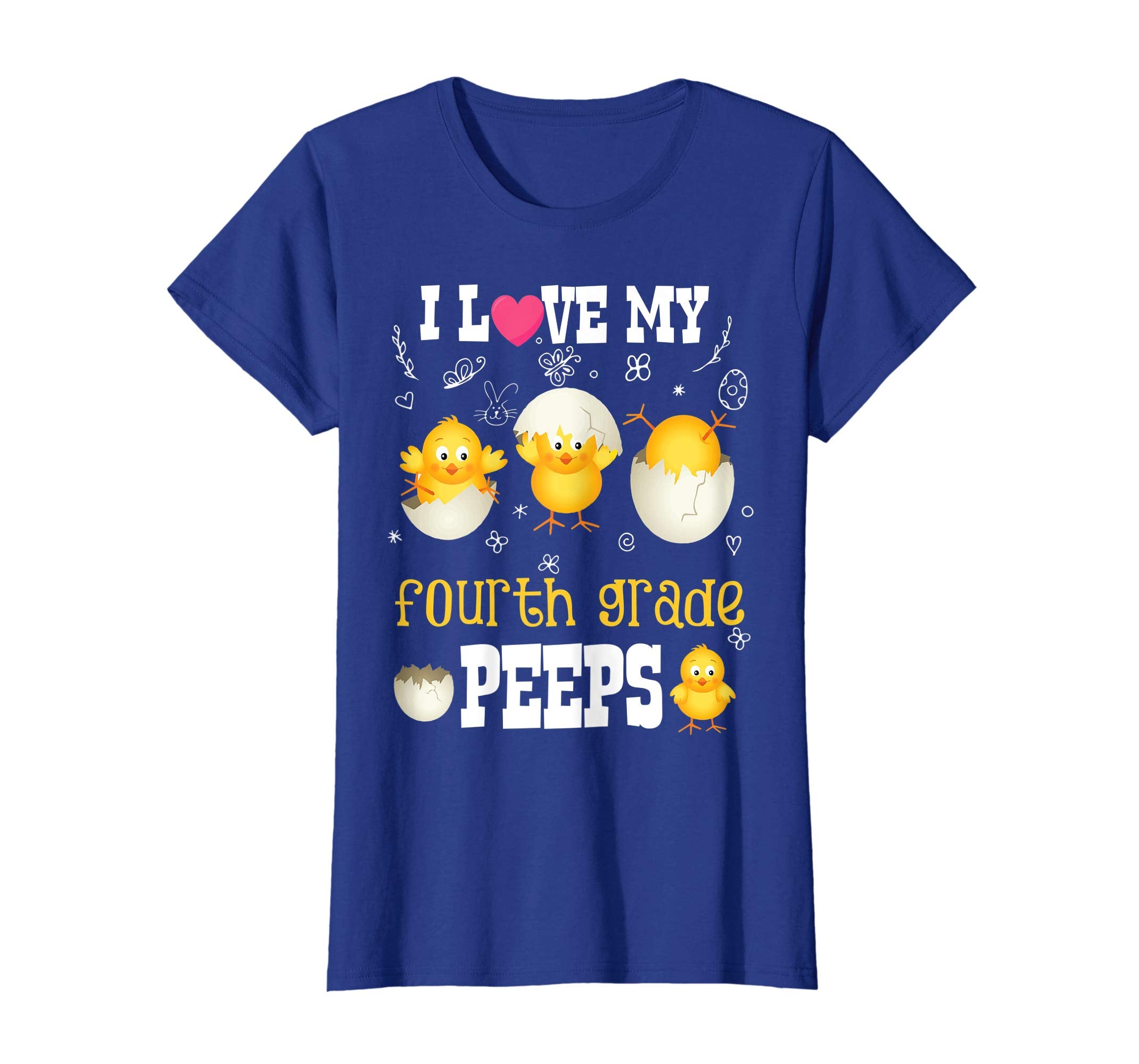 I Love MyFourth Grade Peeps Easter Bunny T-Shirt