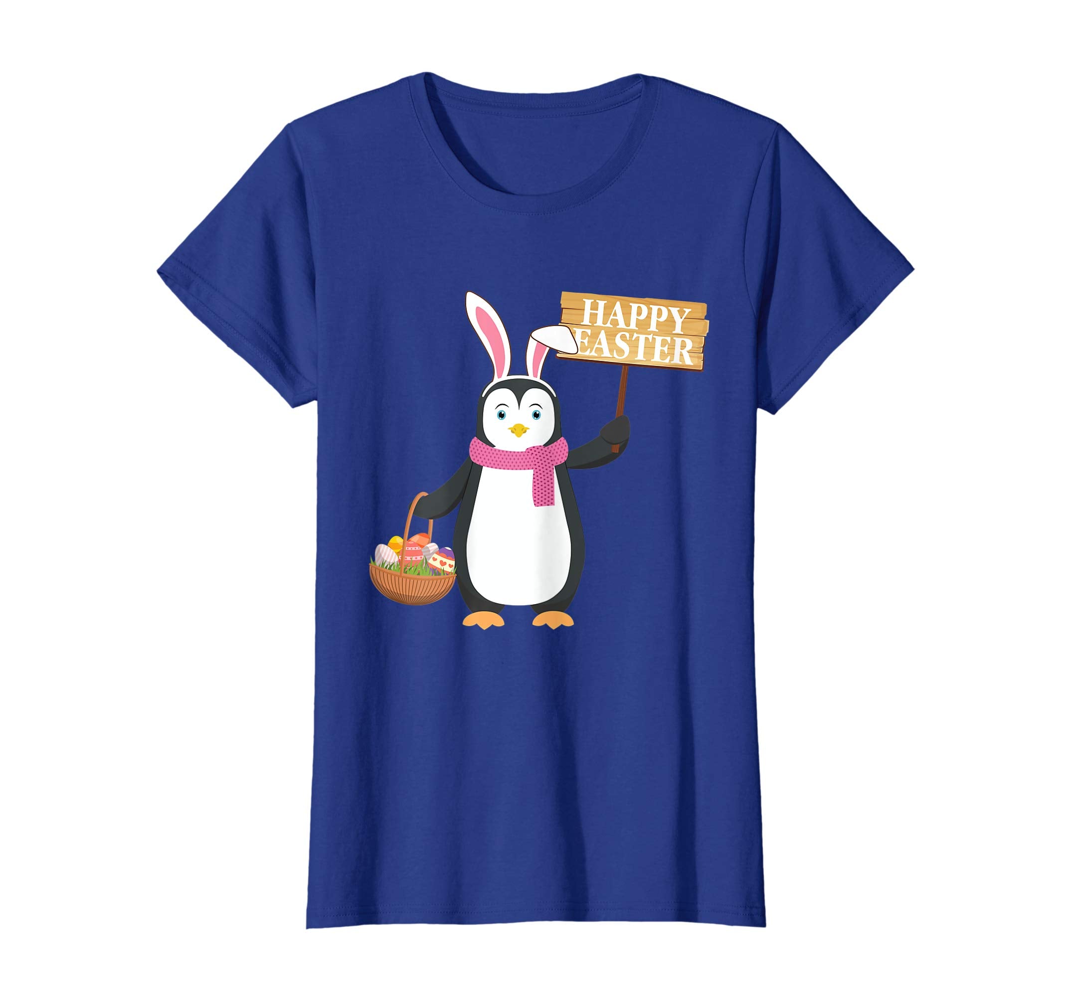 Easter Bunny Penguin Happy Easter T-Shirt Egg Hunting Lovely