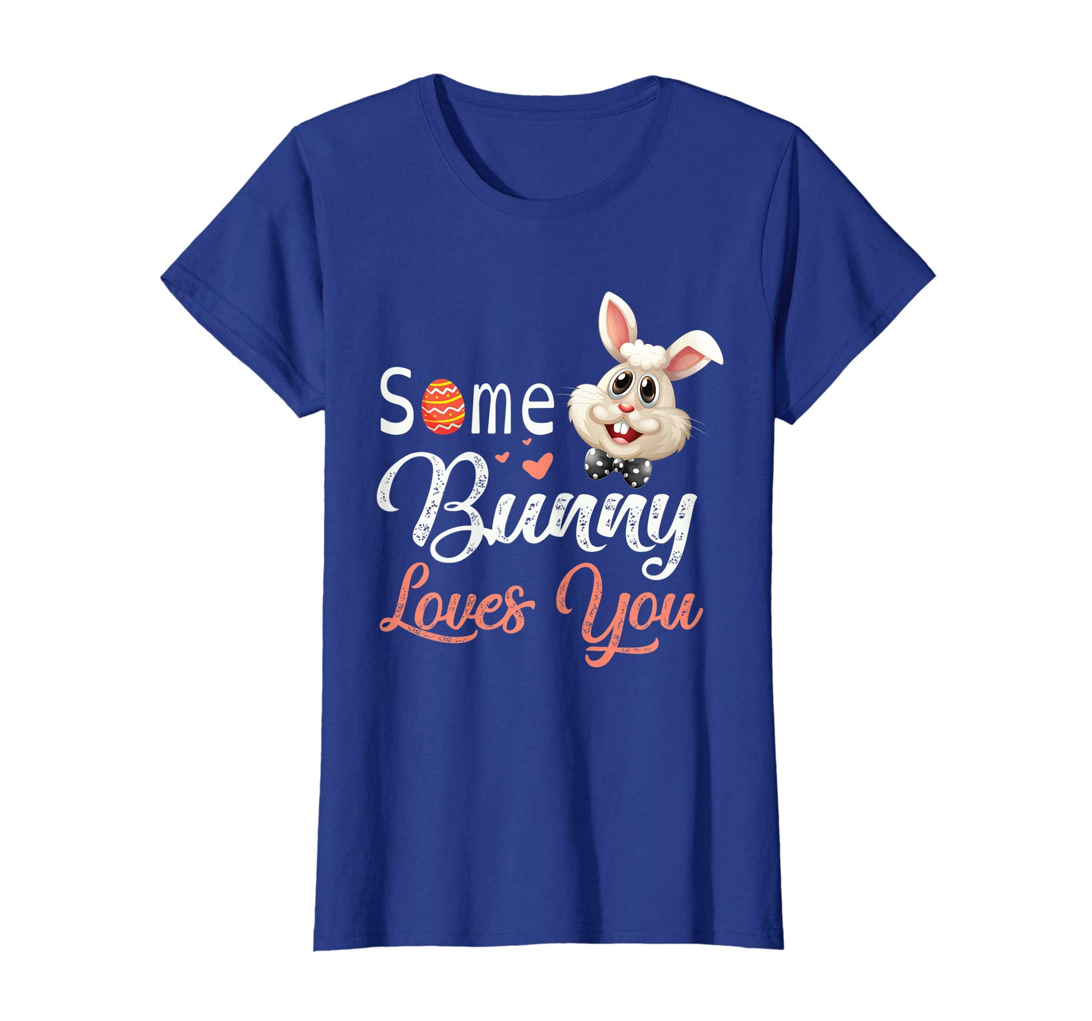 Easter Eggs Hearts Rabbit Some Bunny Loves You Happy Shirt