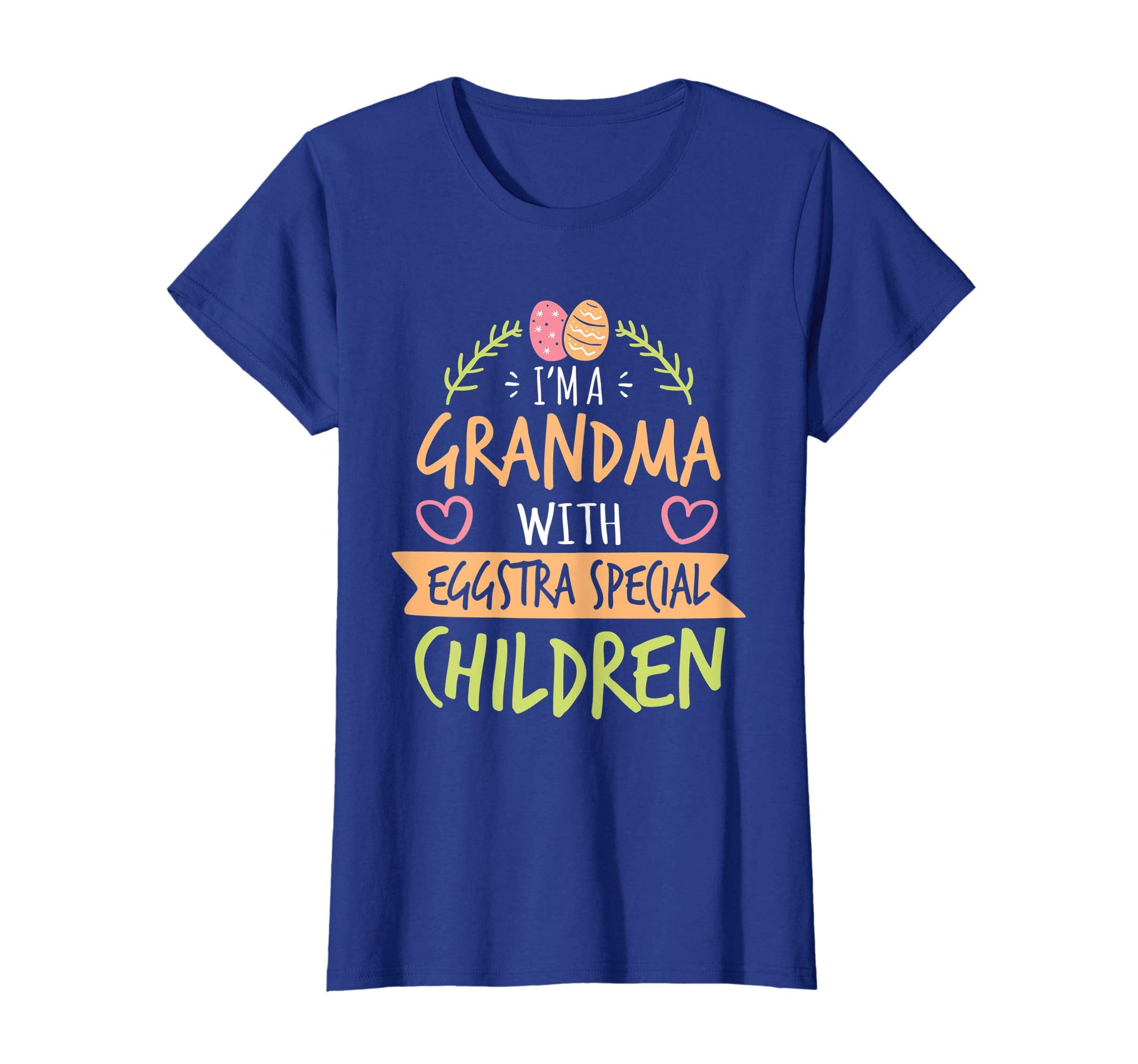 I'm A Grandma With Eggstra Special Children Easter Shirt