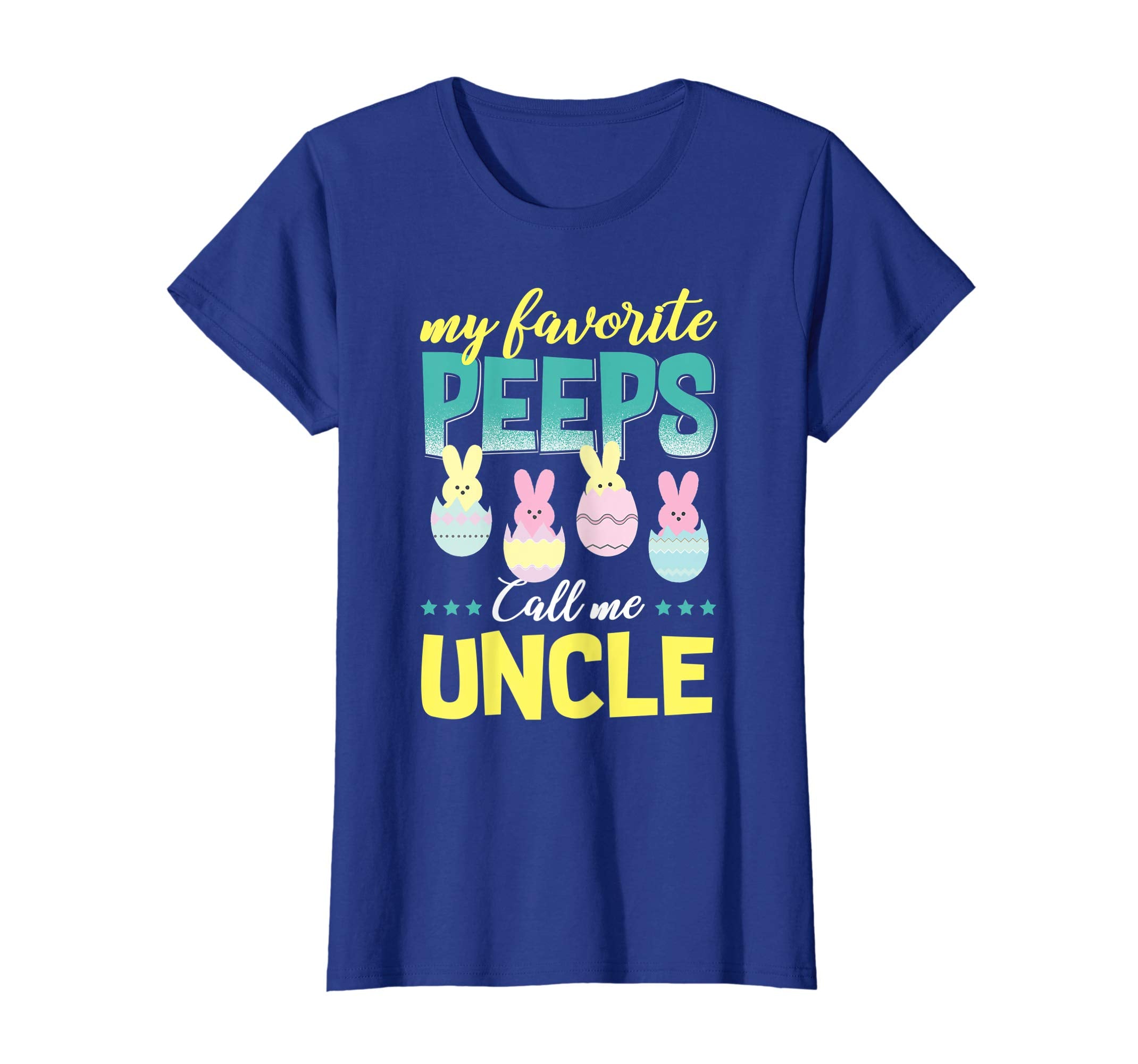 My Favorite Peeps Call Me Uncle T-Shirt Easter Gift Shirt