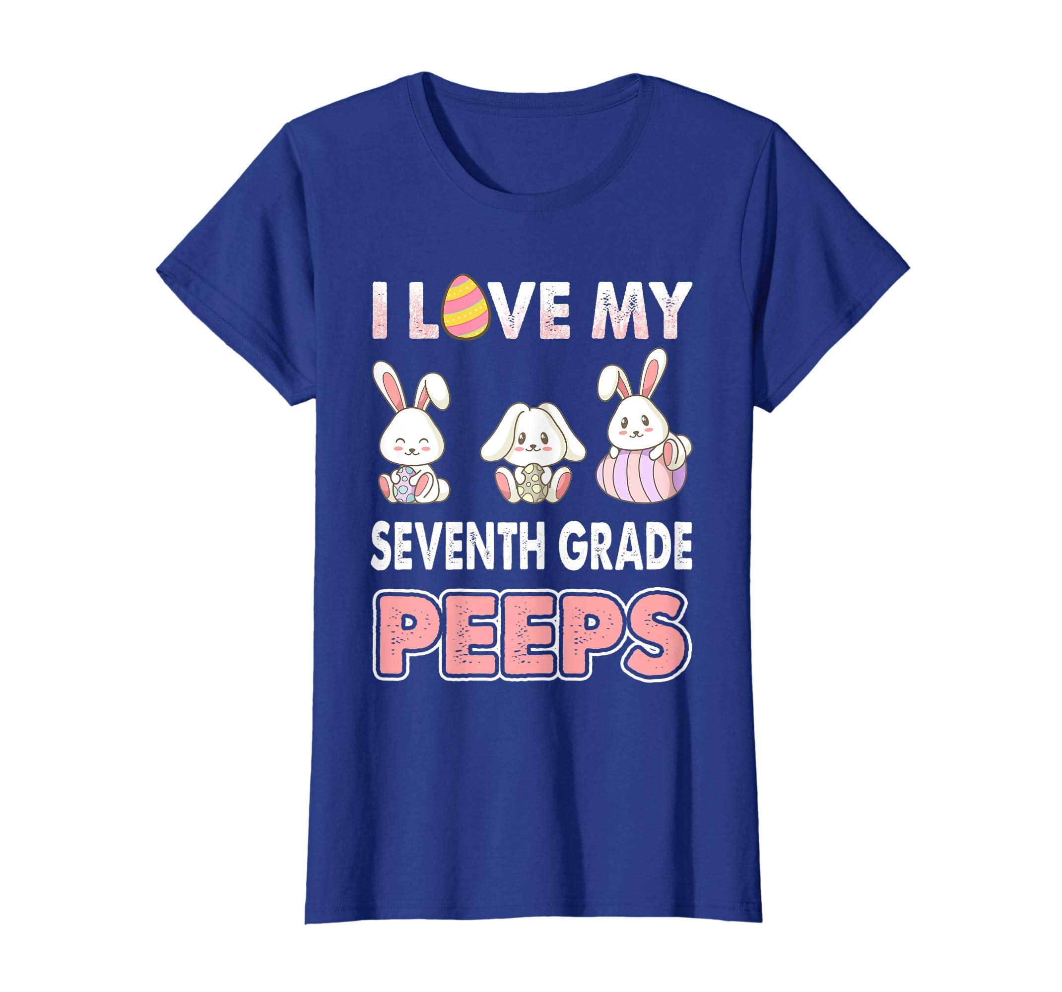 I Love My Seventh Grade Peeps Easter Day T-Shirt