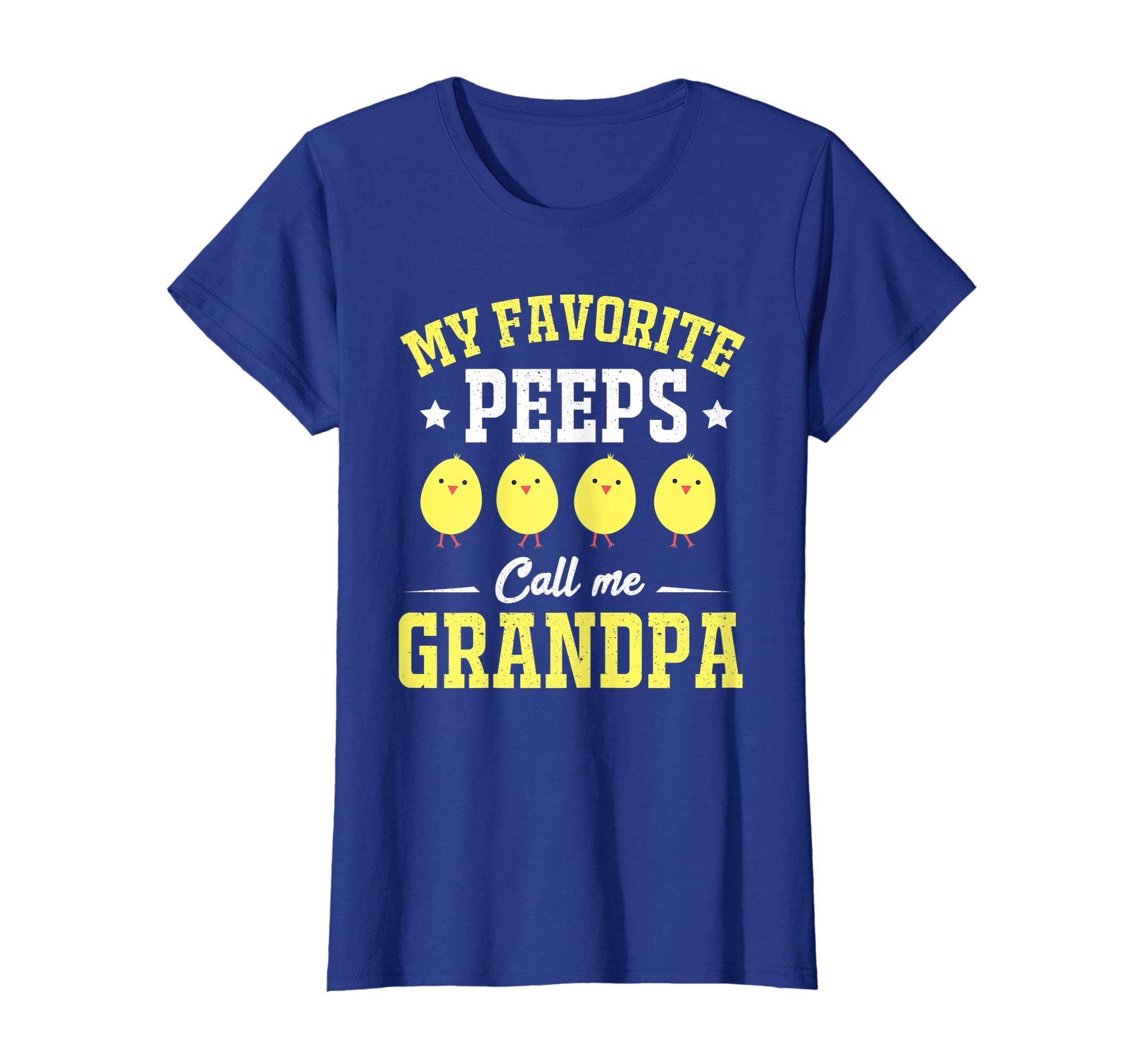 My Favorite Peeps Call Me Grandpa Easter Day T-Shirt