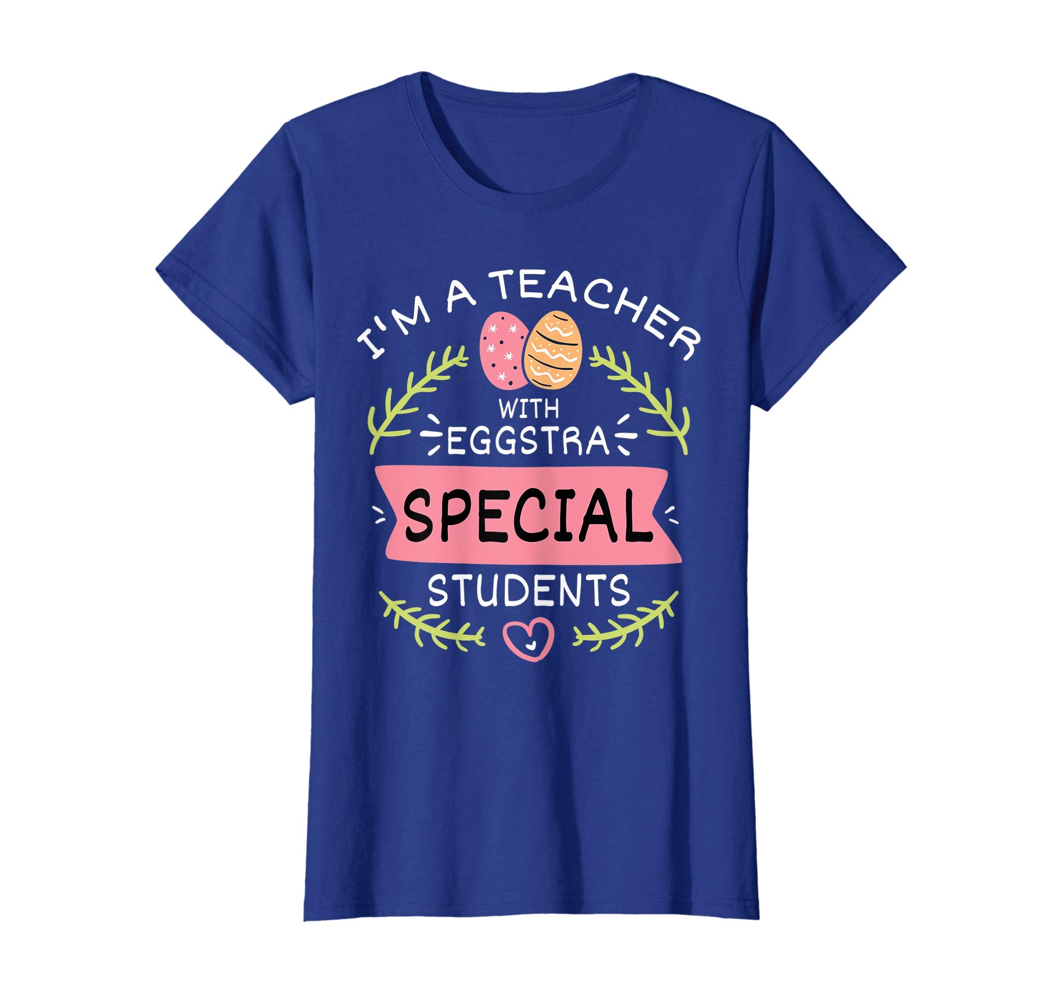 easter teacher with eggstra special students t shirts gift