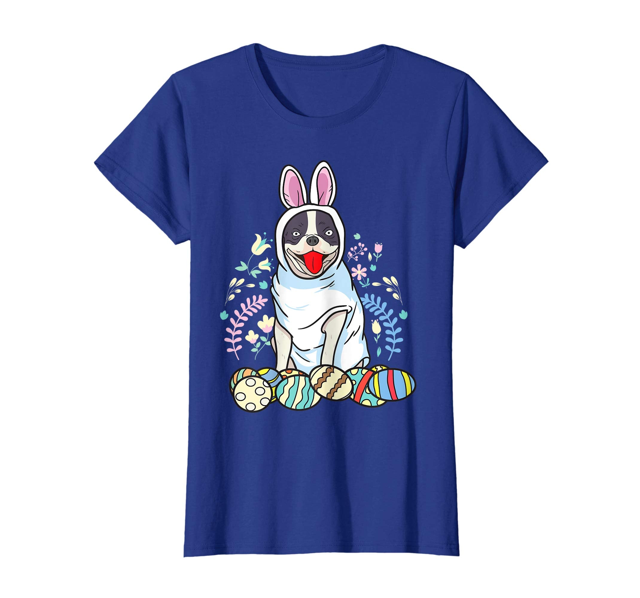 Bunny Easter Shirt French Bulldog Shirt Cool Dog T-Shirt