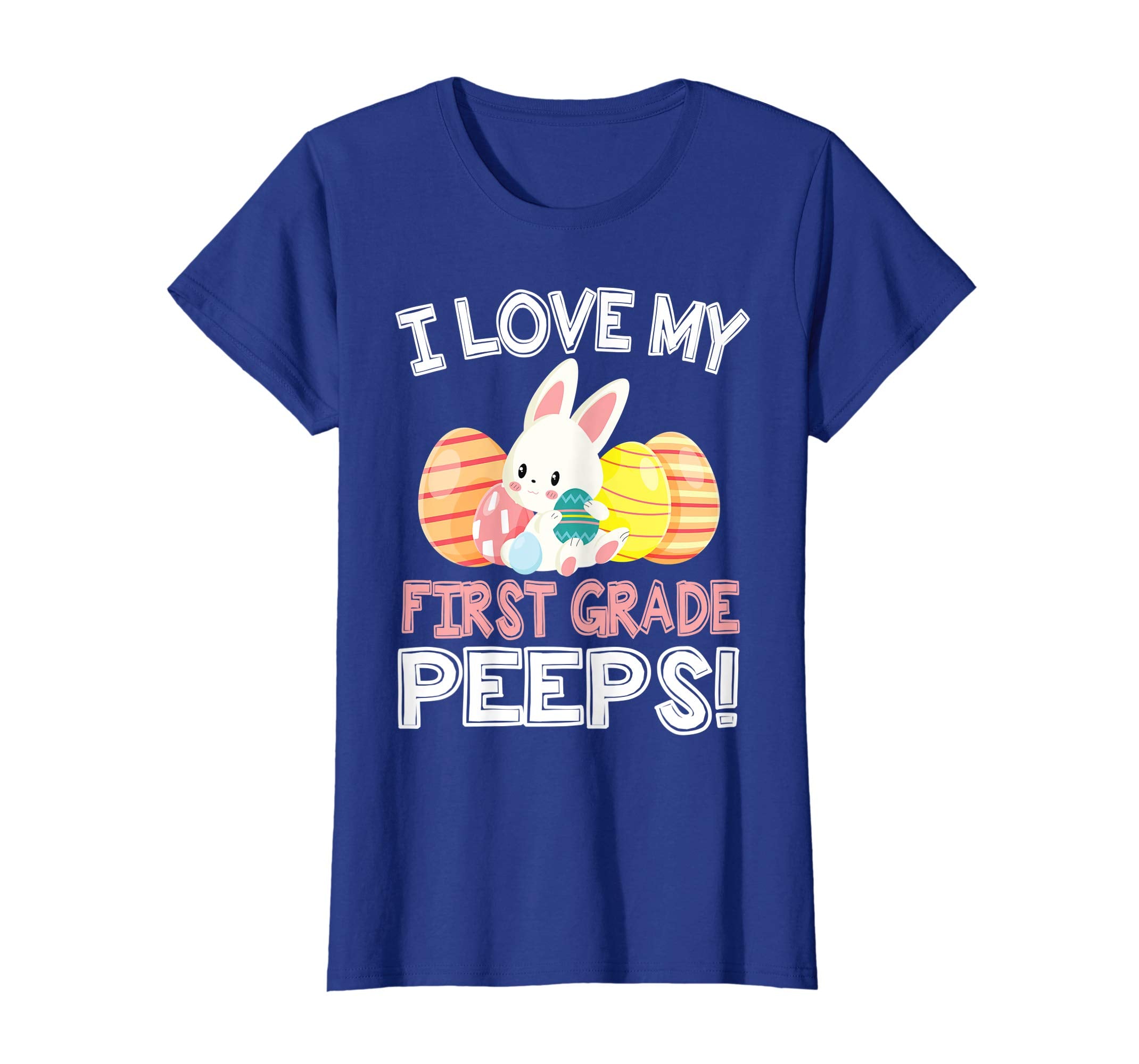 Rabbit &amp; Easter Eggs I Love My First Grade Peeps Teacher