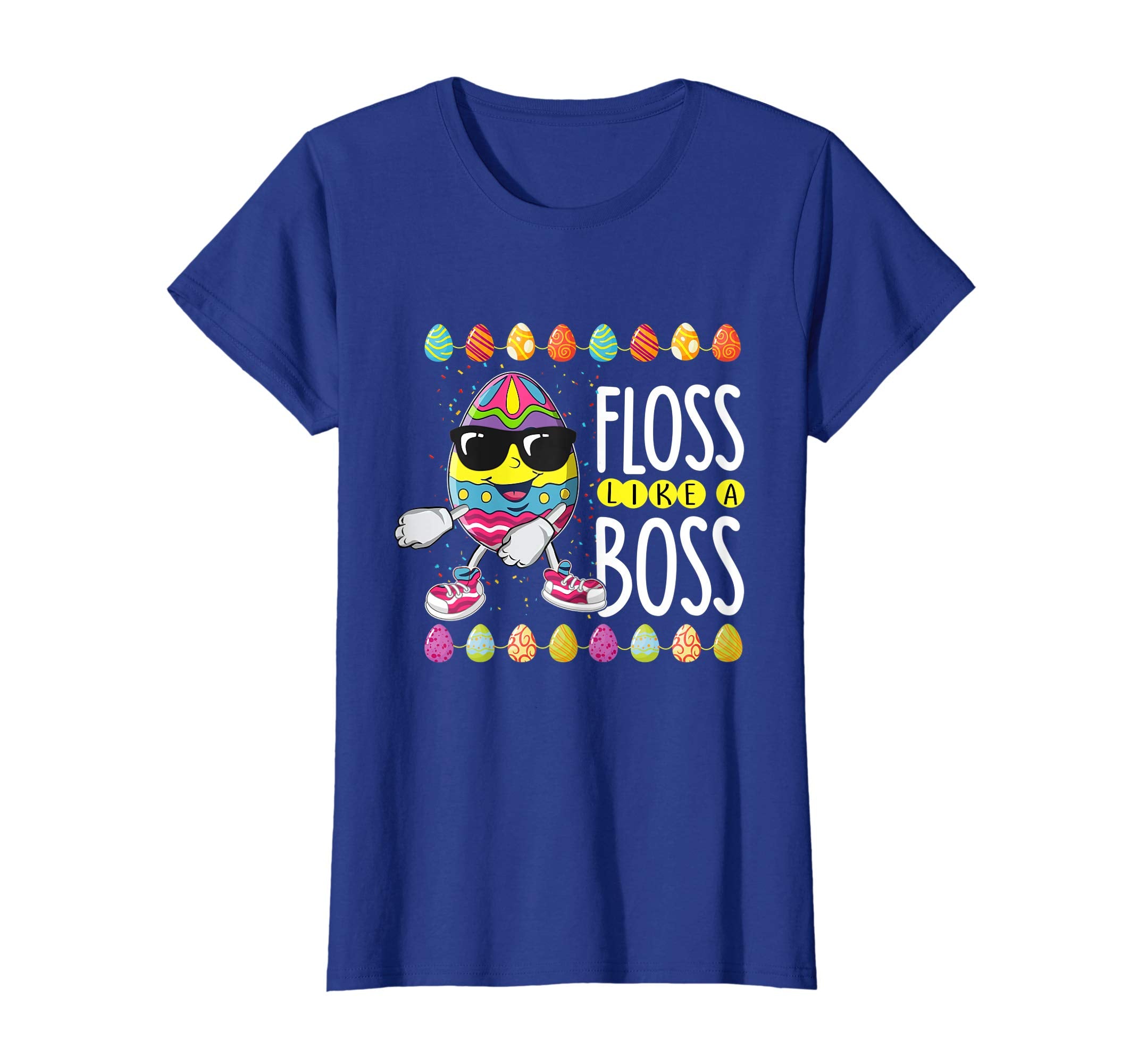 Egg Easter Floss like a boos shirt easter funny T-shirt
