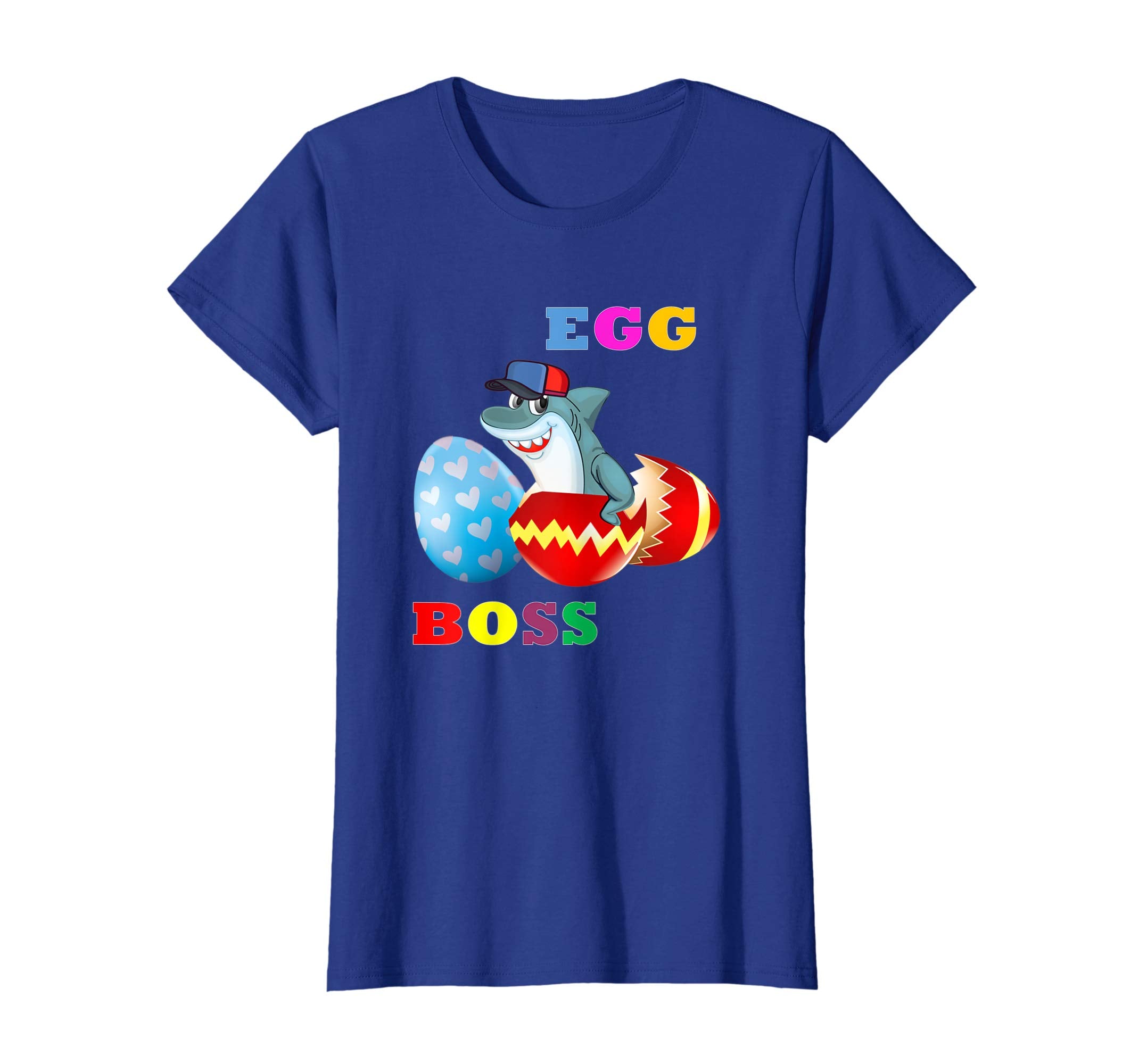 Easter Shark Shirt For Kids Boys Girls Cute Easter Shark Egg