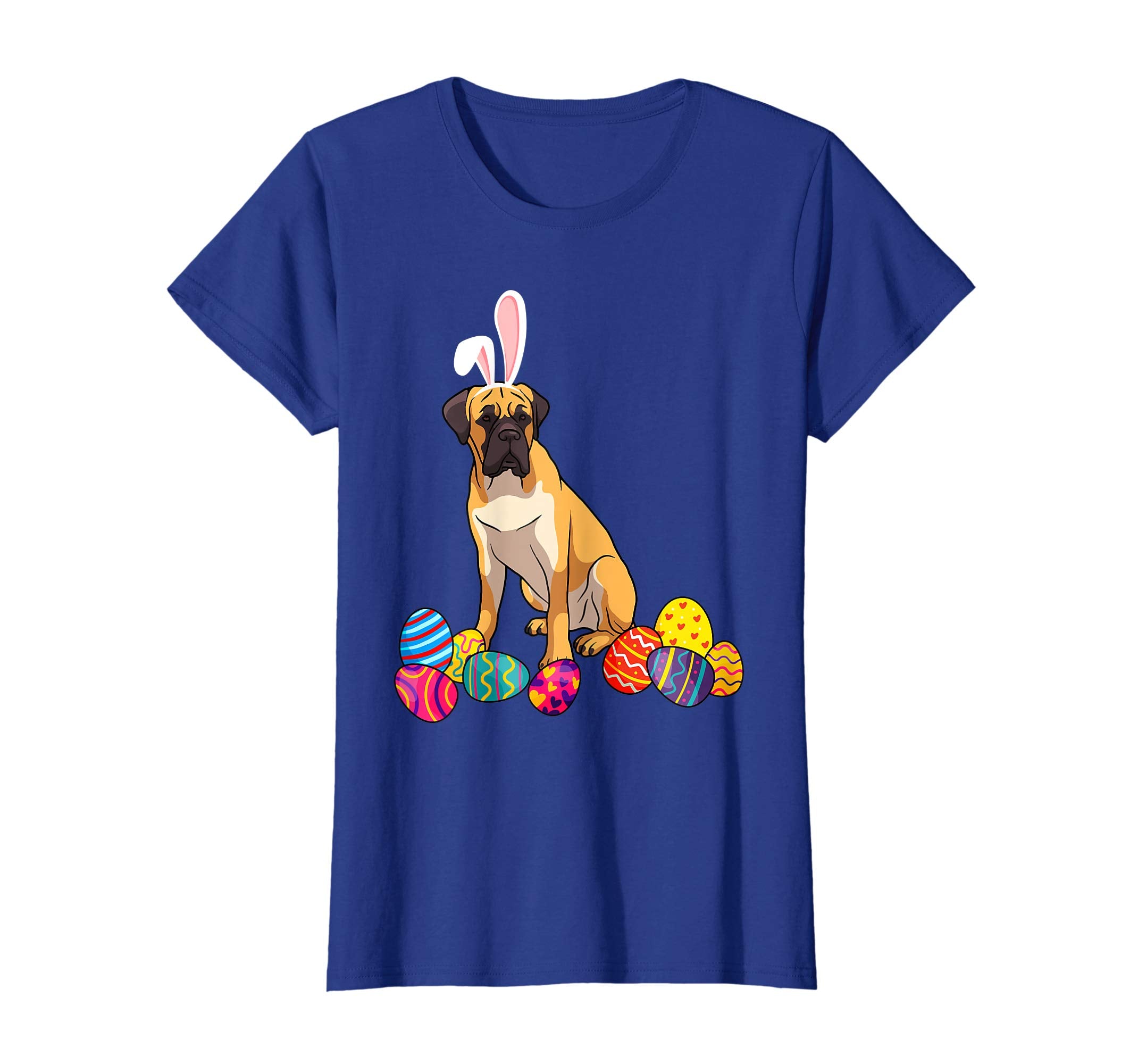 Mastiff Bunny Ear With Egg Easter Easter Day Shirt