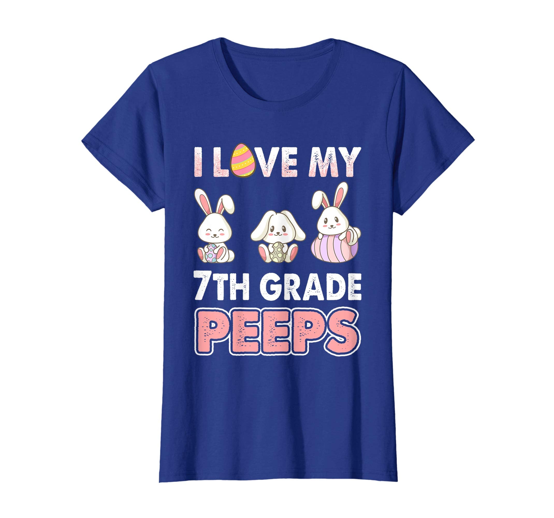 I Love My 7th Grade Peeps Easter Day T-Shirt