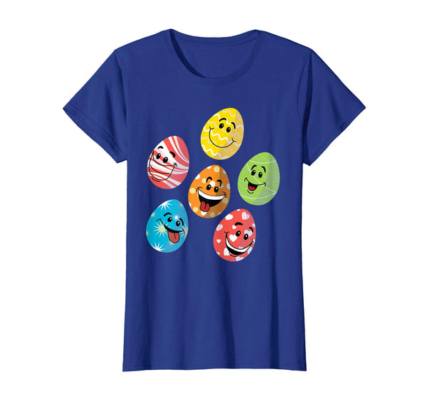 Smile Easter Eggs Emotion Faces Happy Easter Day Shirt