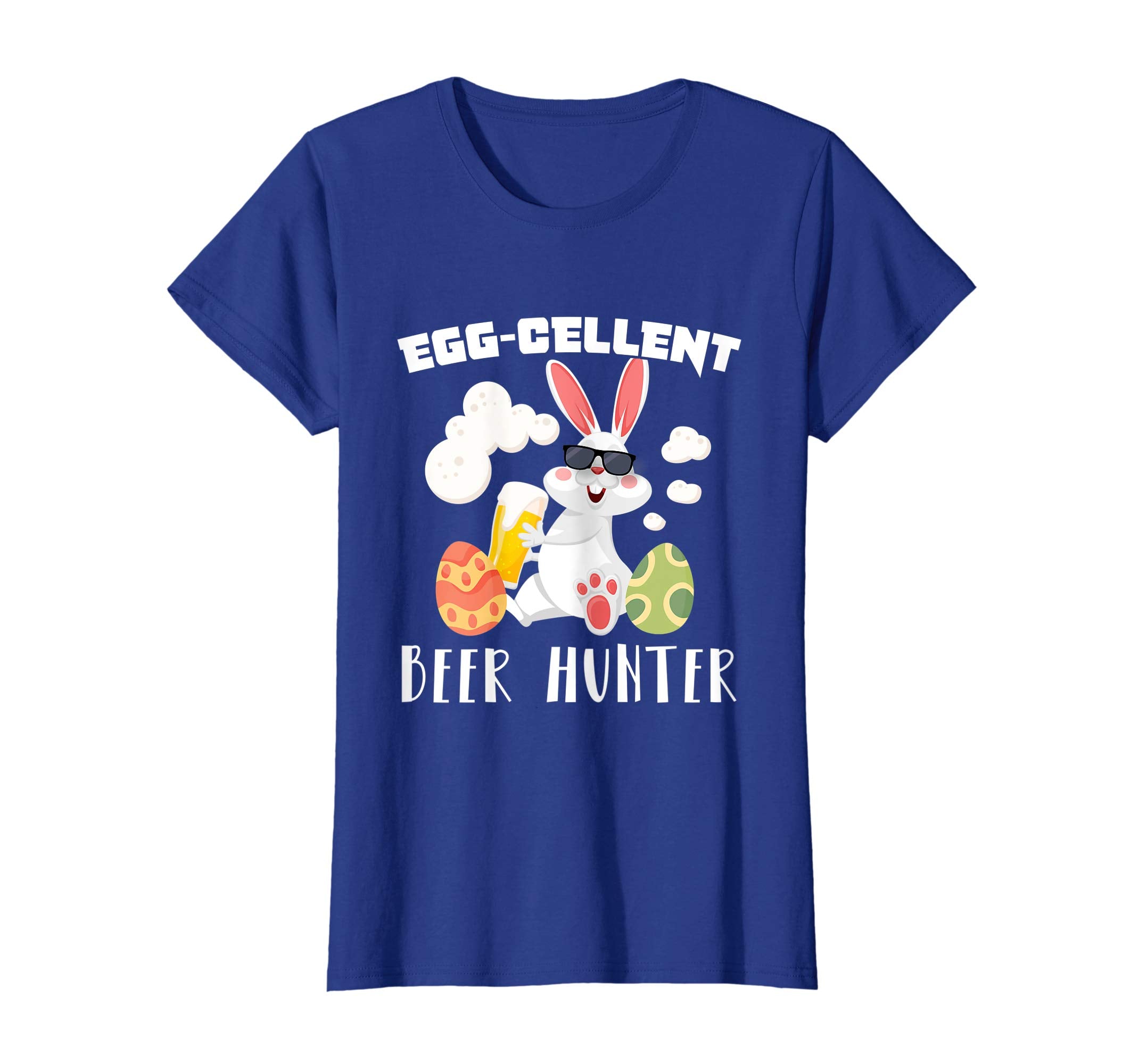 Egg-Cellent Beer Hunter Shirt Easter Bunny T-Shirt Gifts