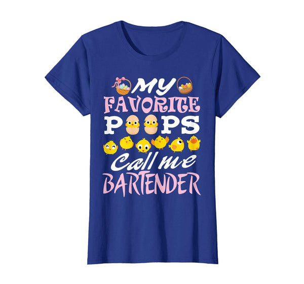 My Favorite Peeps Chicks Call Me Bartender Easter Eggs Shirt