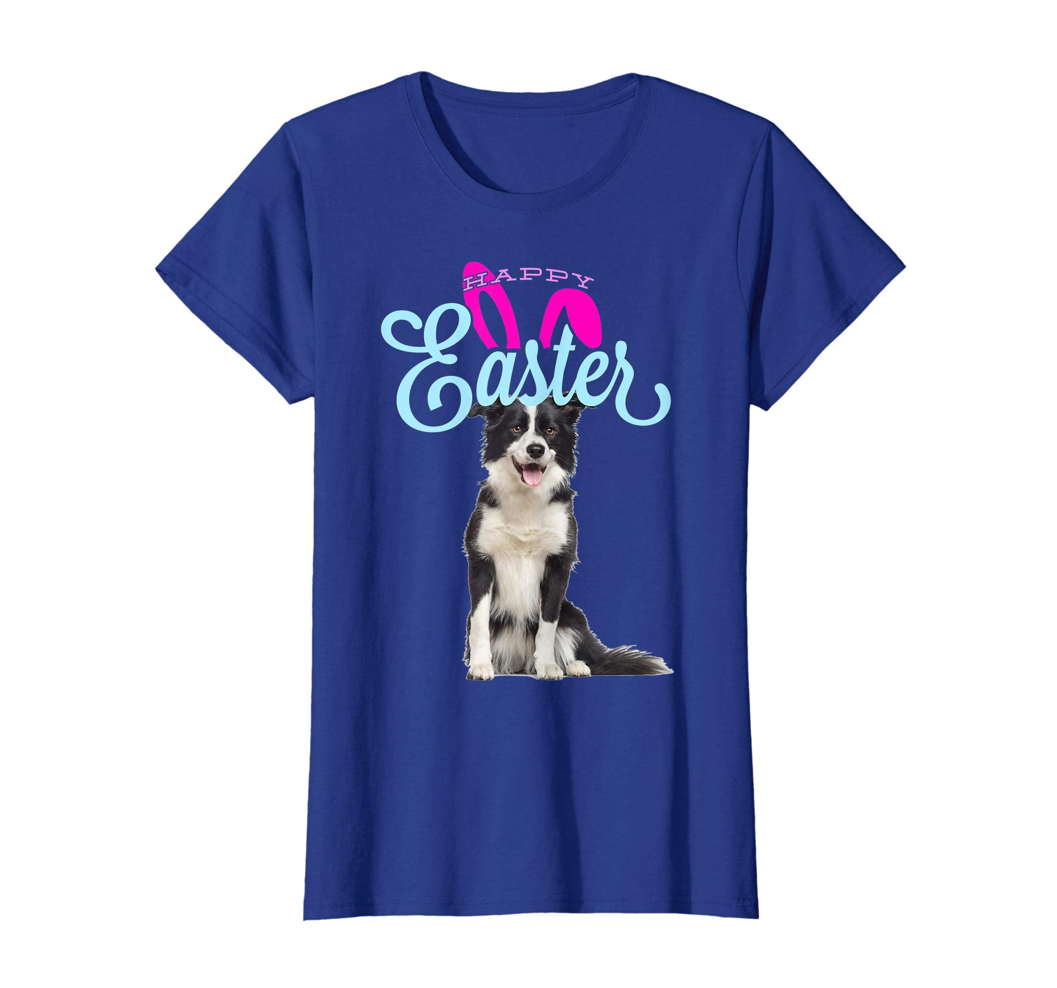 Easter Bunny Border Collie Tshirt Dog Men Women Gift