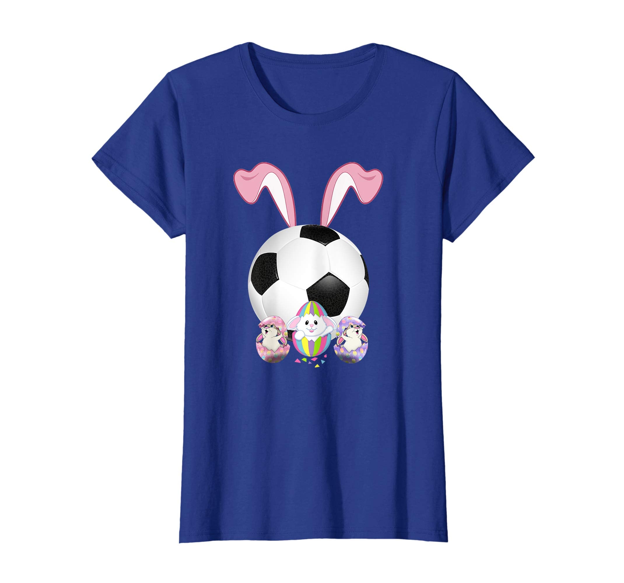 Soccer Easter Bunny Egg T-Shirt Funny For Men Women